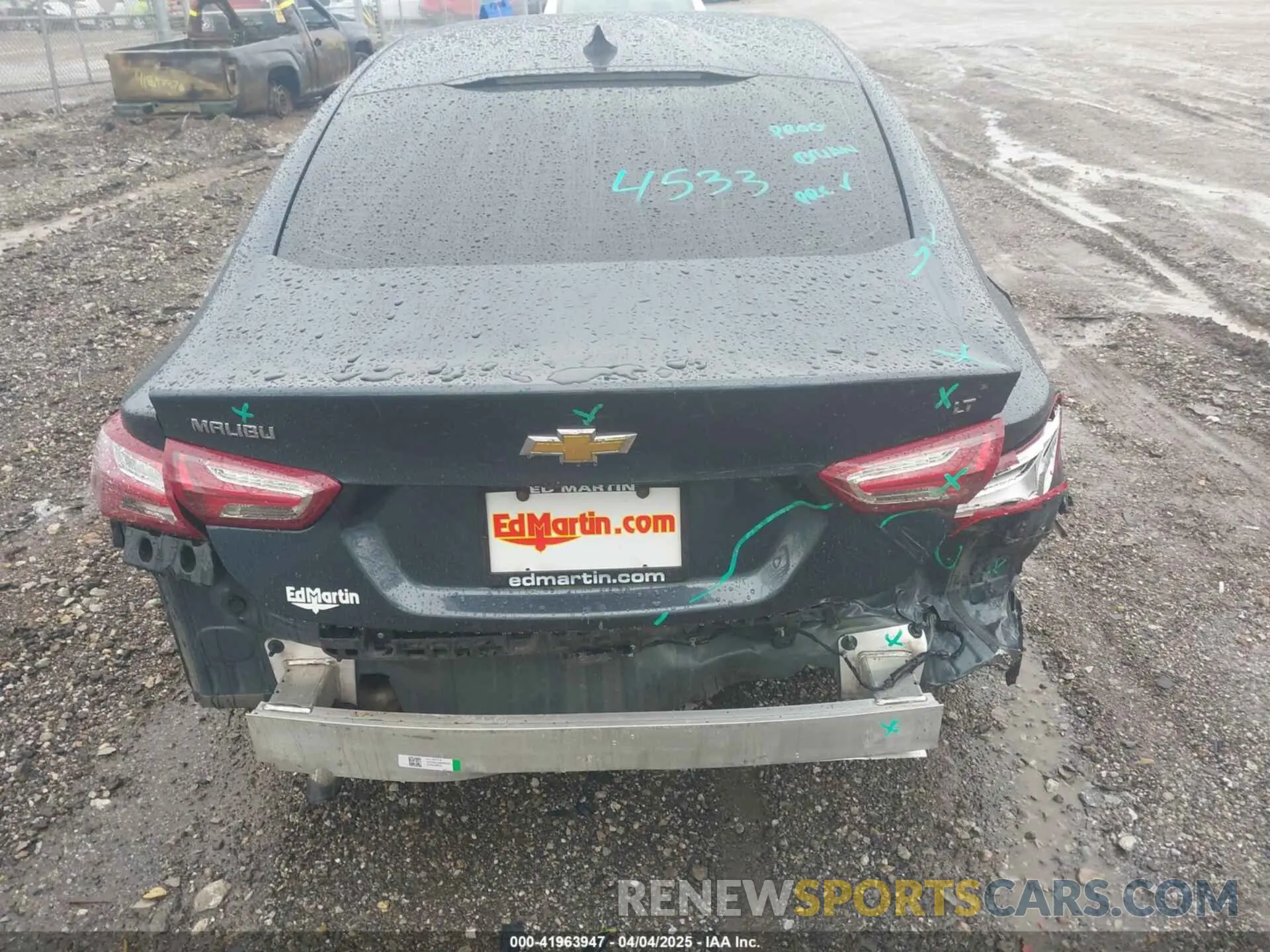 6 fotografías del automóvil dañado 1G1ZD5ST4LF083166 CHEVROLET MALIBU 2020