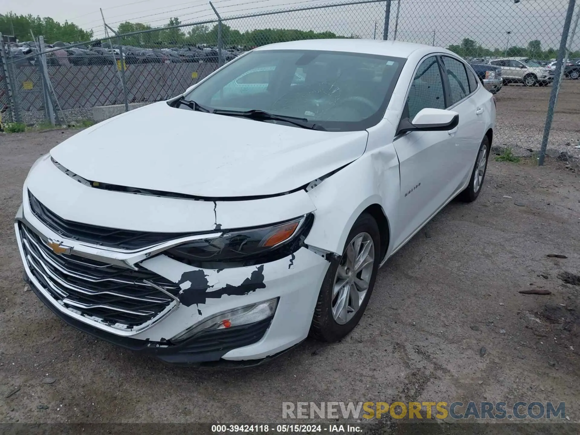 6 fotografías del automóvil dañado 1G1ZD5ST4LF083359 CHEVROLET MALIBU 2020