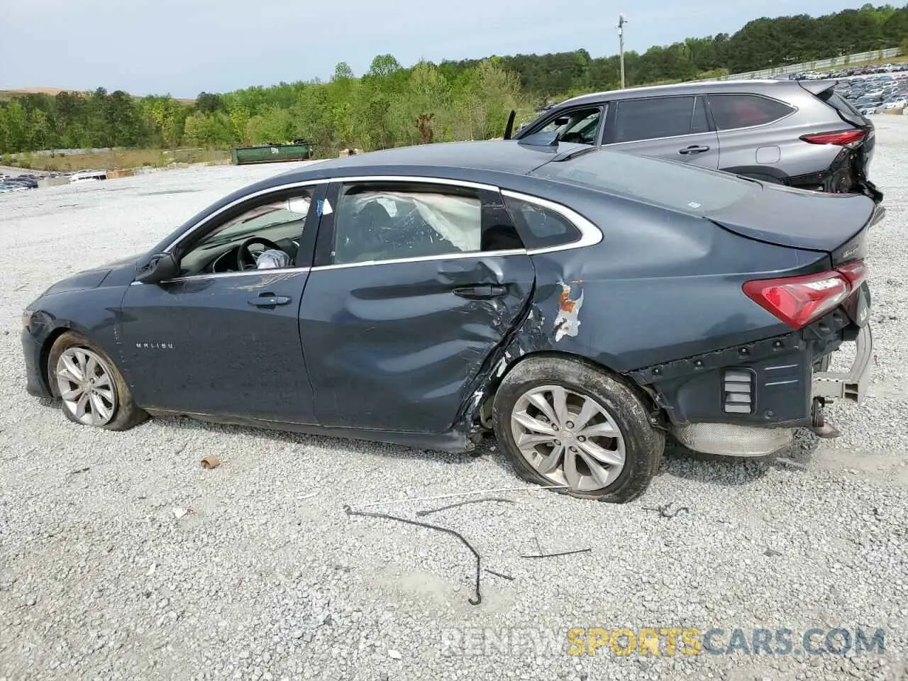 2 fotografías del automóvil dañado 1G1ZD5ST4LF085760 CHEVROLET MALIBU 2020