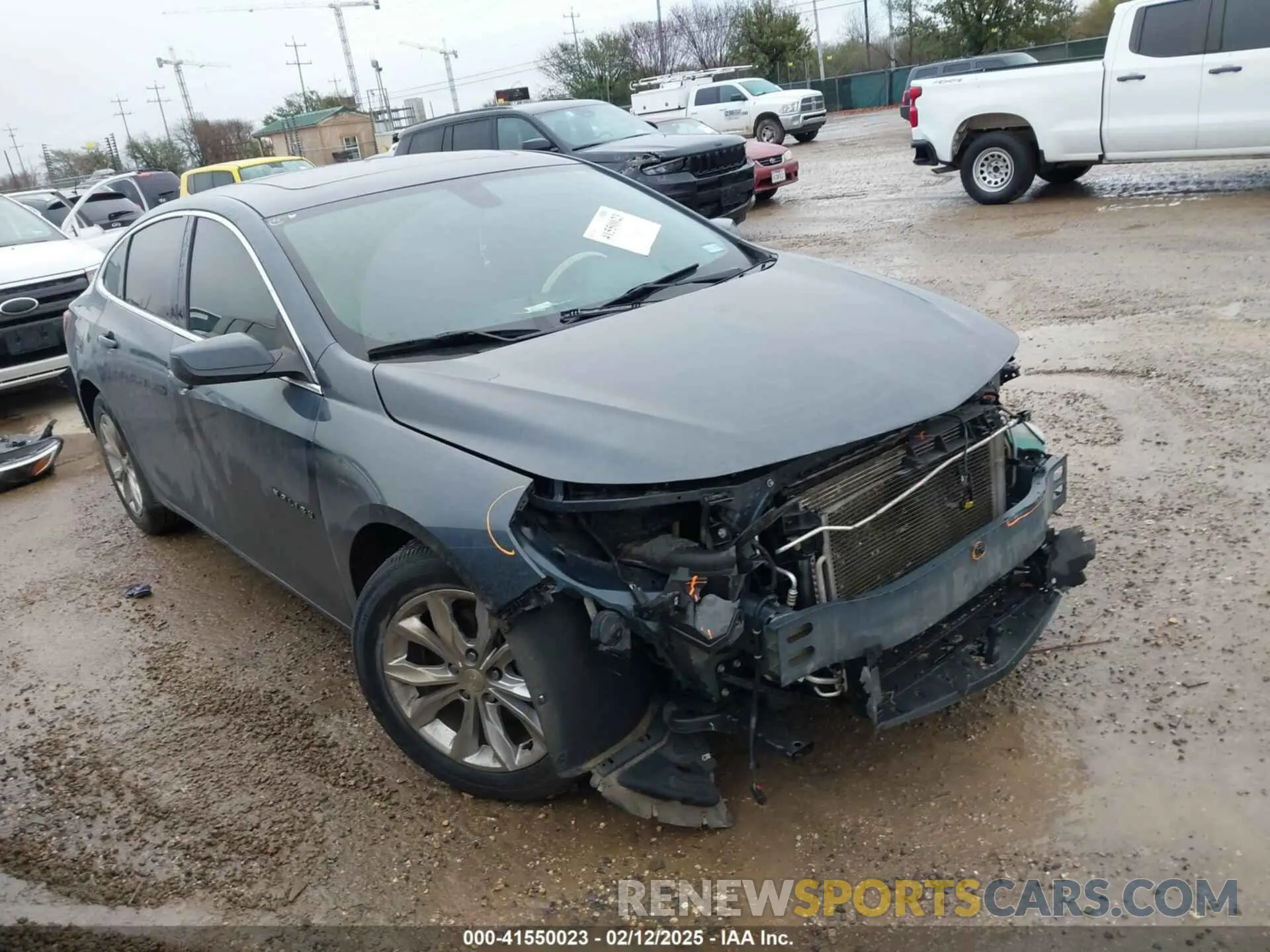 1 fotografías del automóvil dañado 1G1ZD5ST4LF091476 CHEVROLET MALIBU 2020