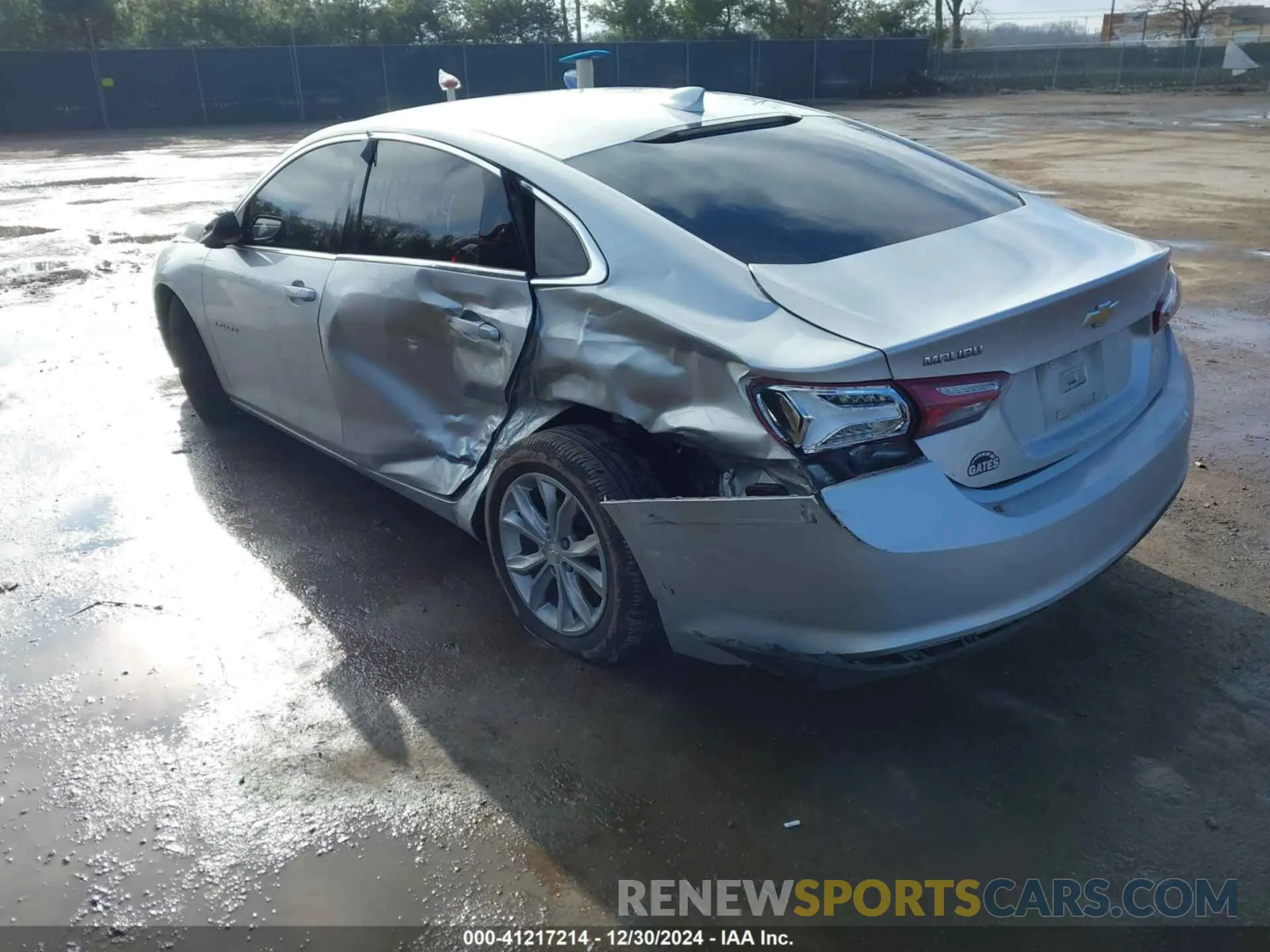 6 fotografías del automóvil dañado 1G1ZD5ST4LF091963 CHEVROLET MALIBU 2020