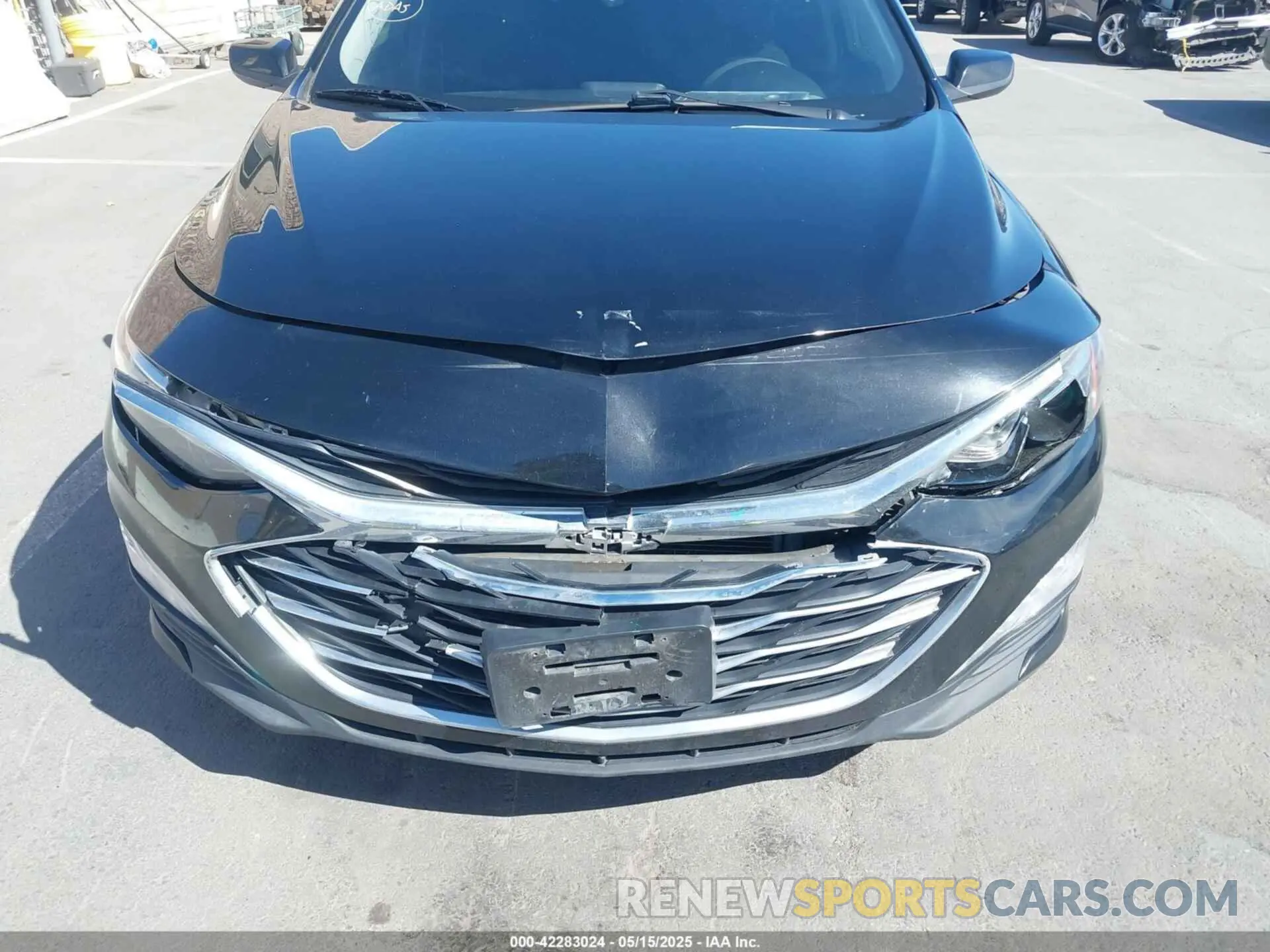 6 fotografías del automóvil dañado 1G1ZD5ST4LF103979 CHEVROLET MALIBU 2020