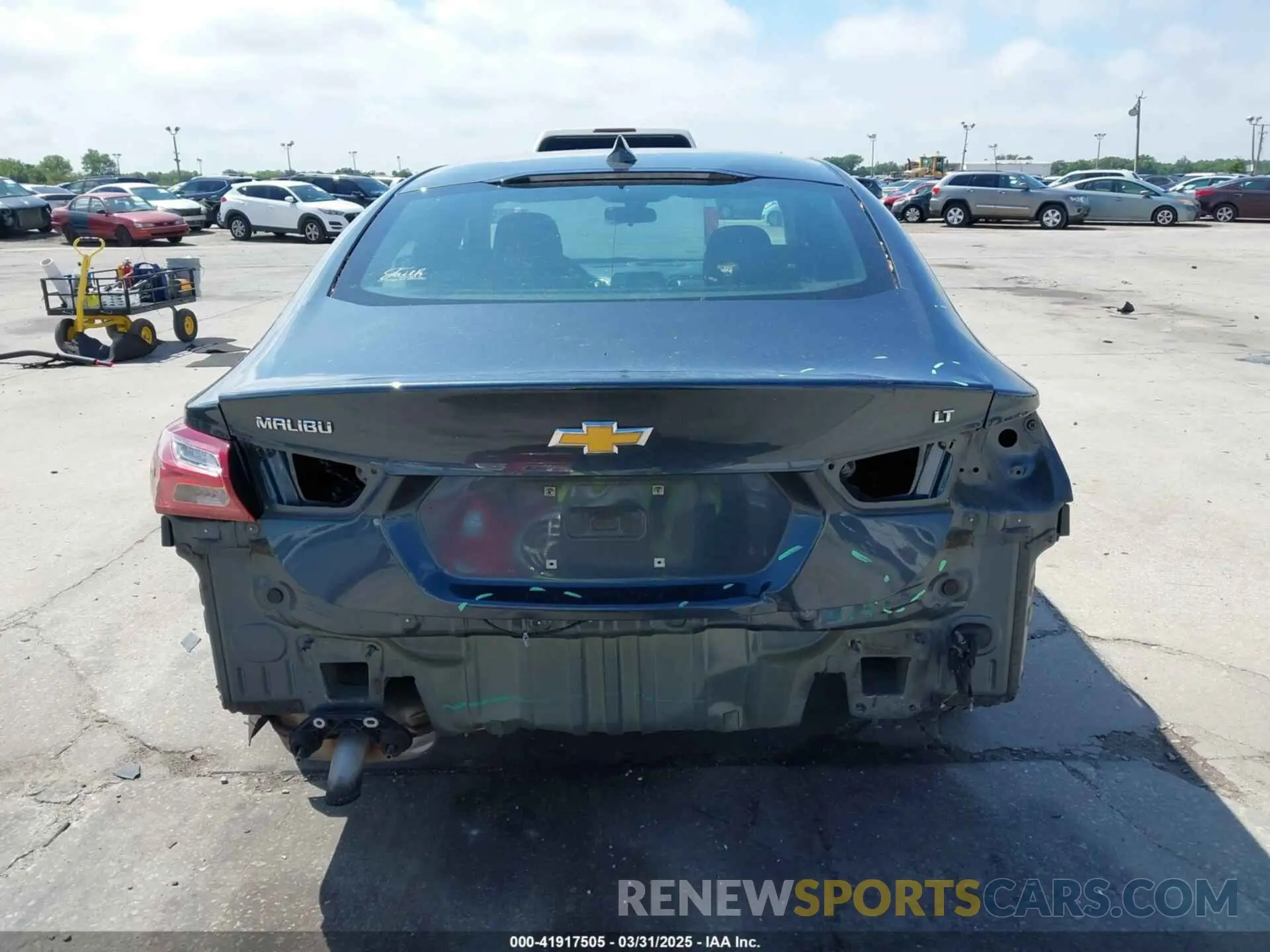 16 fotografías del automóvil dañado 1G1ZD5ST4LF106218 CHEVROLET MALIBU 2020