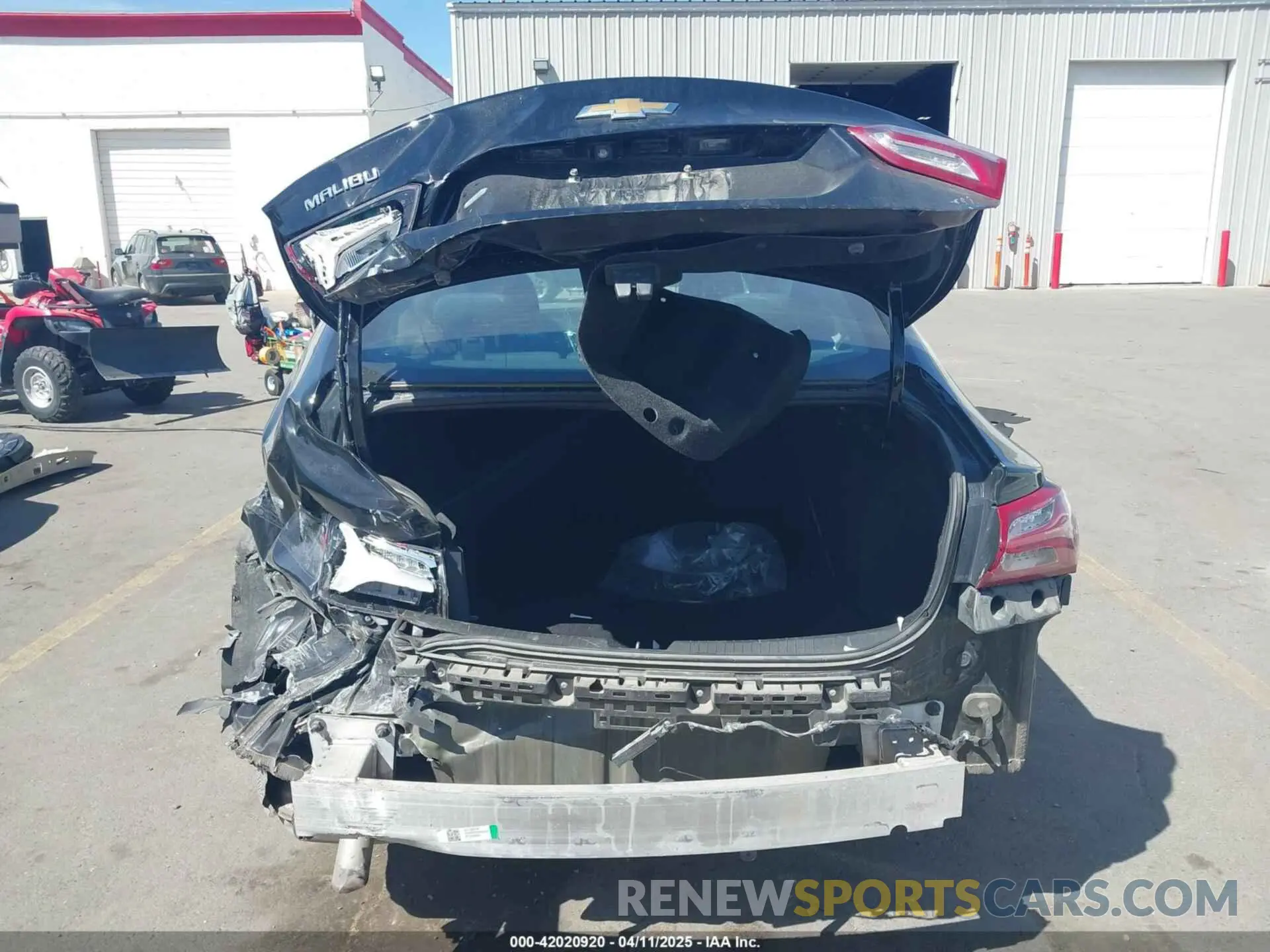17 fotografías del automóvil dañado 1G1ZD5ST4LF113444 CHEVROLET MALIBU 2020