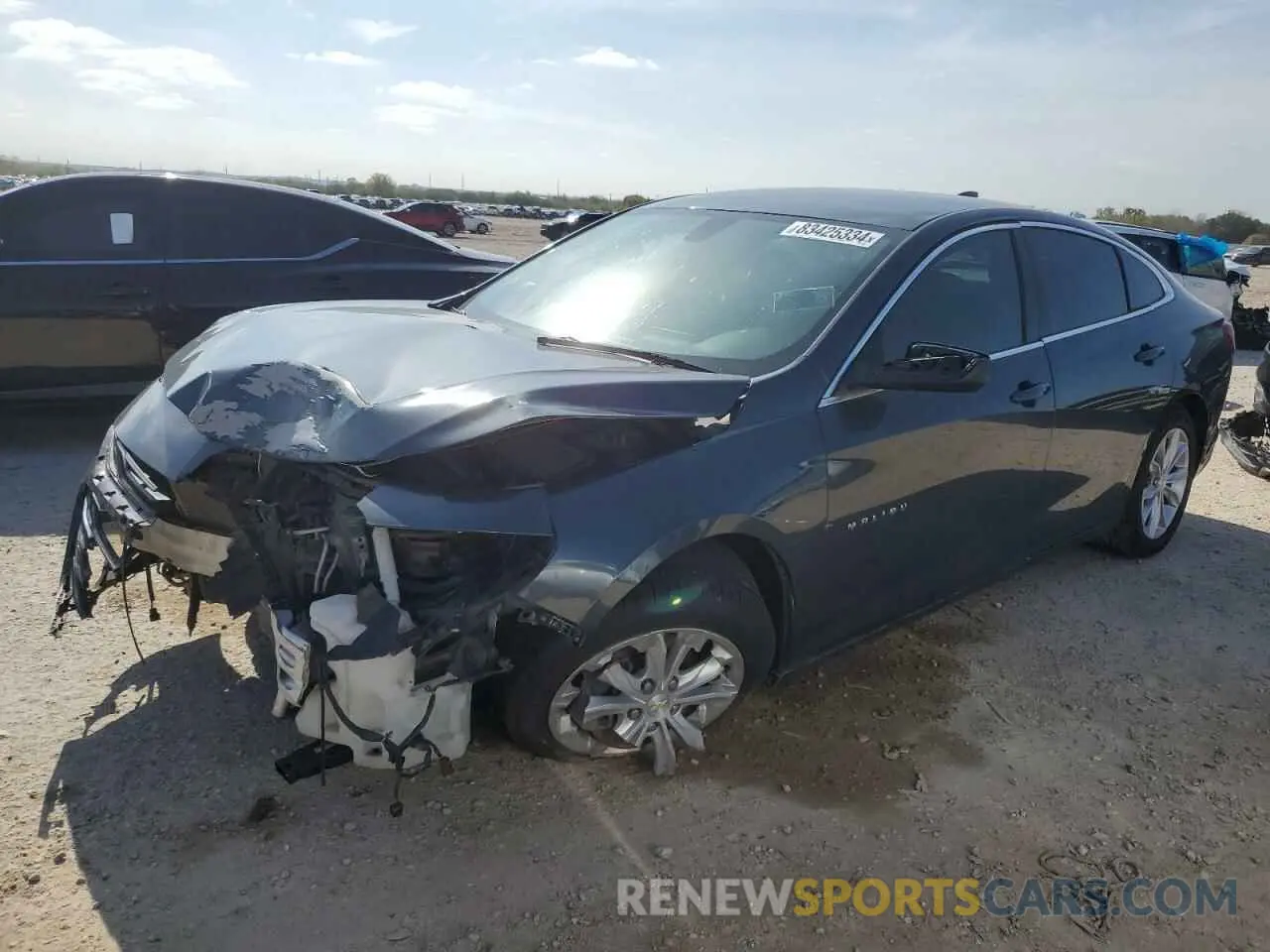 1 fotografías del automóvil dañado 1G1ZD5ST4LF114562 CHEVROLET MALIBU 2020