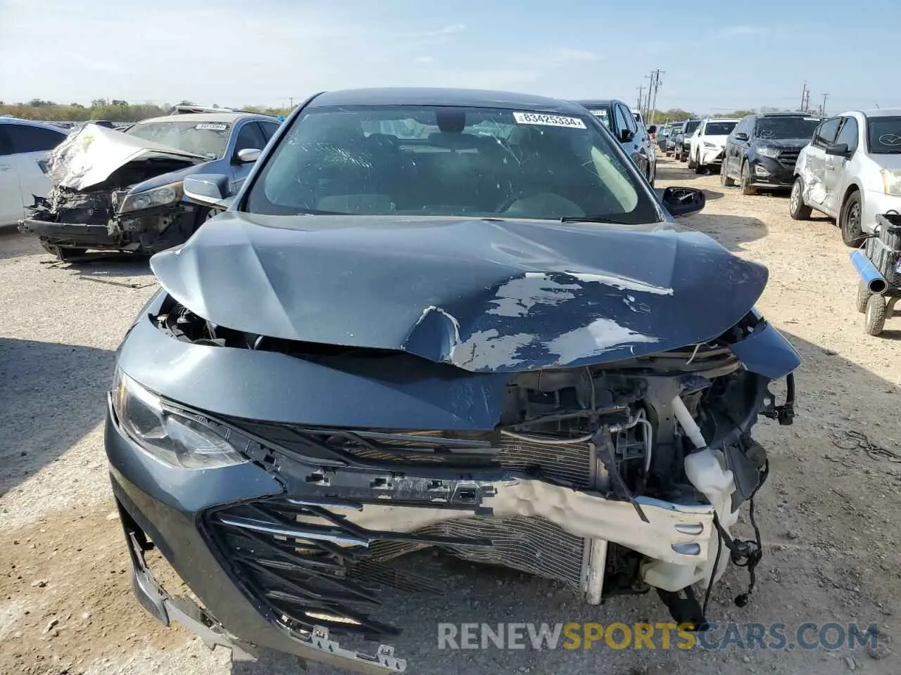 5 fotografías del automóvil dañado 1G1ZD5ST4LF114562 CHEVROLET MALIBU 2020