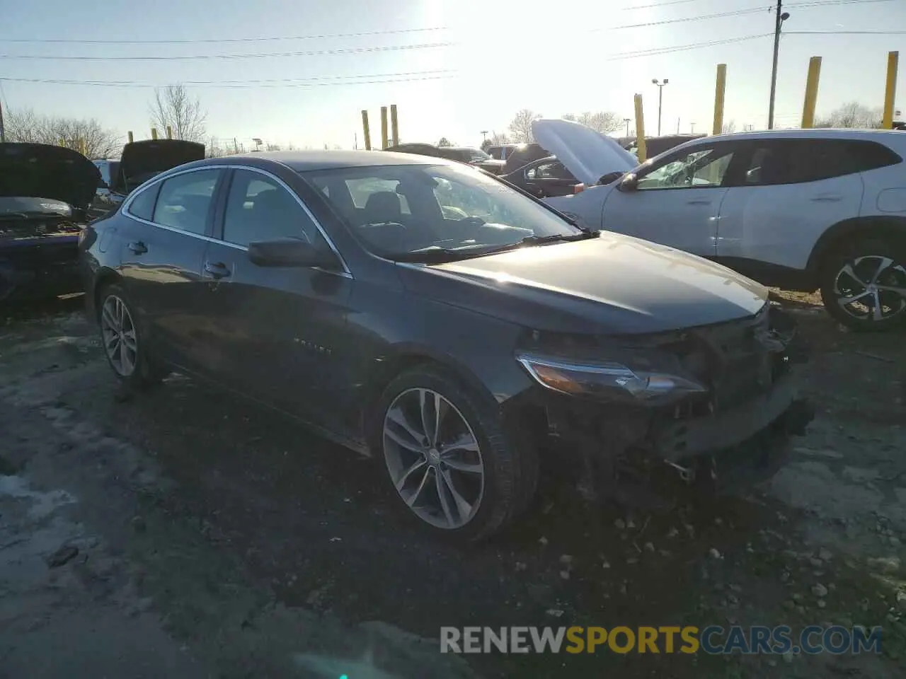 4 fotografías del automóvil dañado 1G1ZD5ST4LF120264 CHEVROLET MALIBU 2020