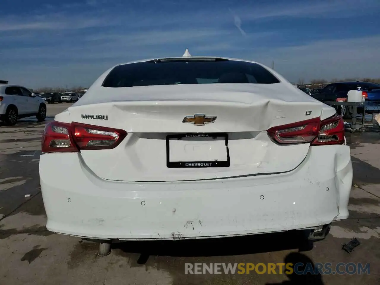 6 fotografías del automóvil dañado 1G1ZD5ST4LF132107 CHEVROLET MALIBU 2020