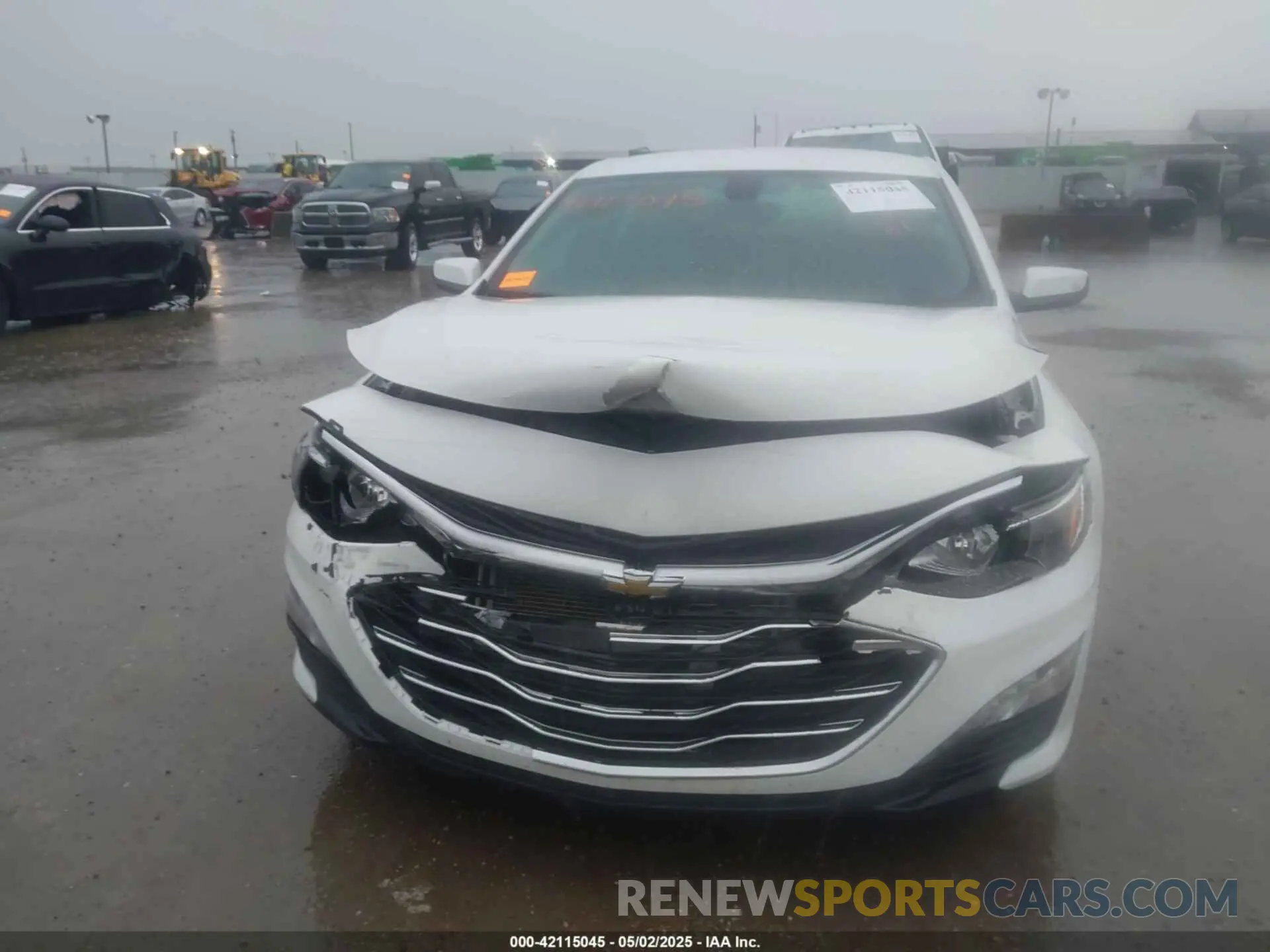 6 fotografías del automóvil dañado 1G1ZD5ST5LF006869 CHEVROLET MALIBU 2020