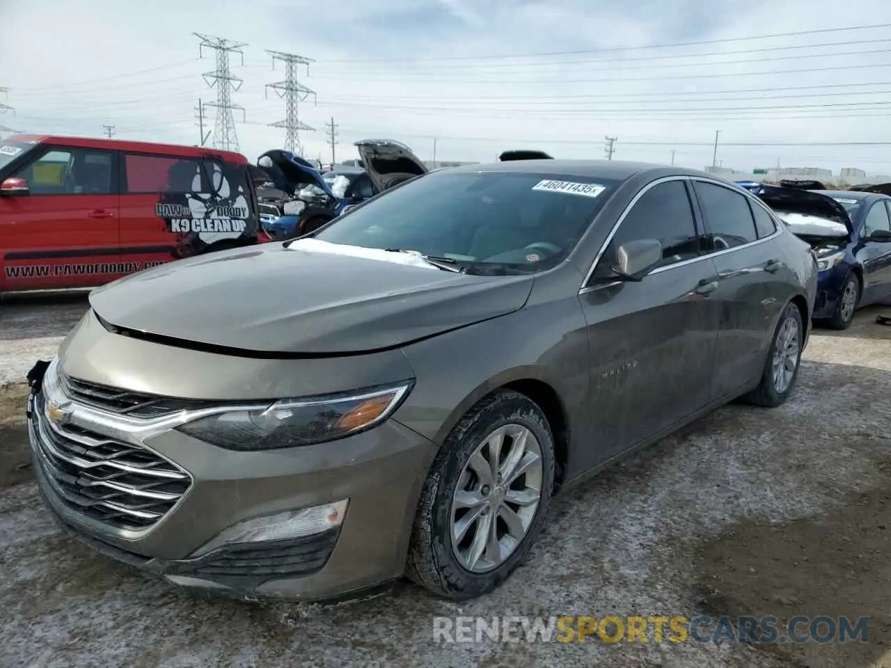 1 fotografías del automóvil dañado 1G1ZD5ST5LF025230 CHEVROLET MALIBU 2020