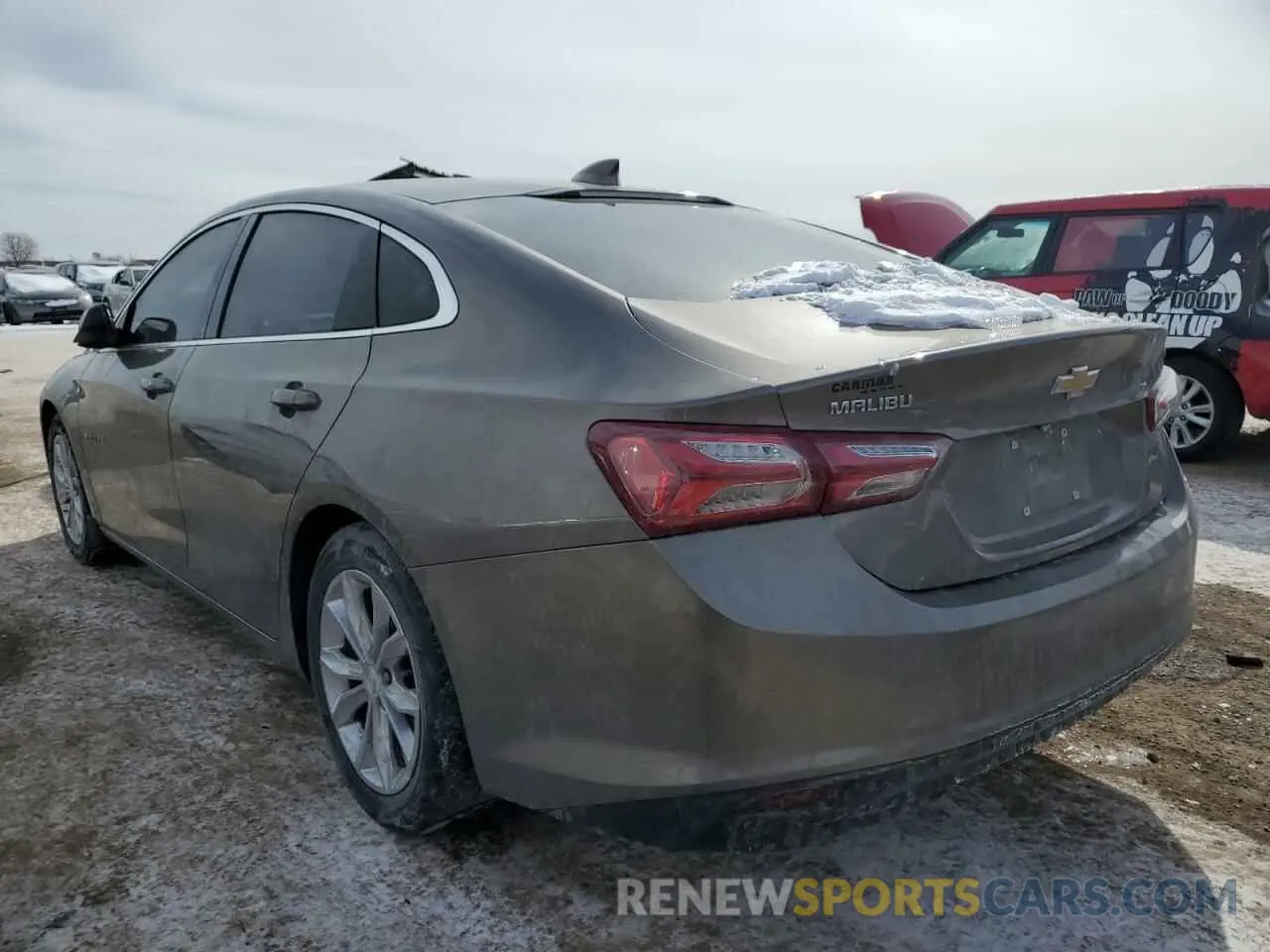 2 fotografías del automóvil dañado 1G1ZD5ST5LF025230 CHEVROLET MALIBU 2020