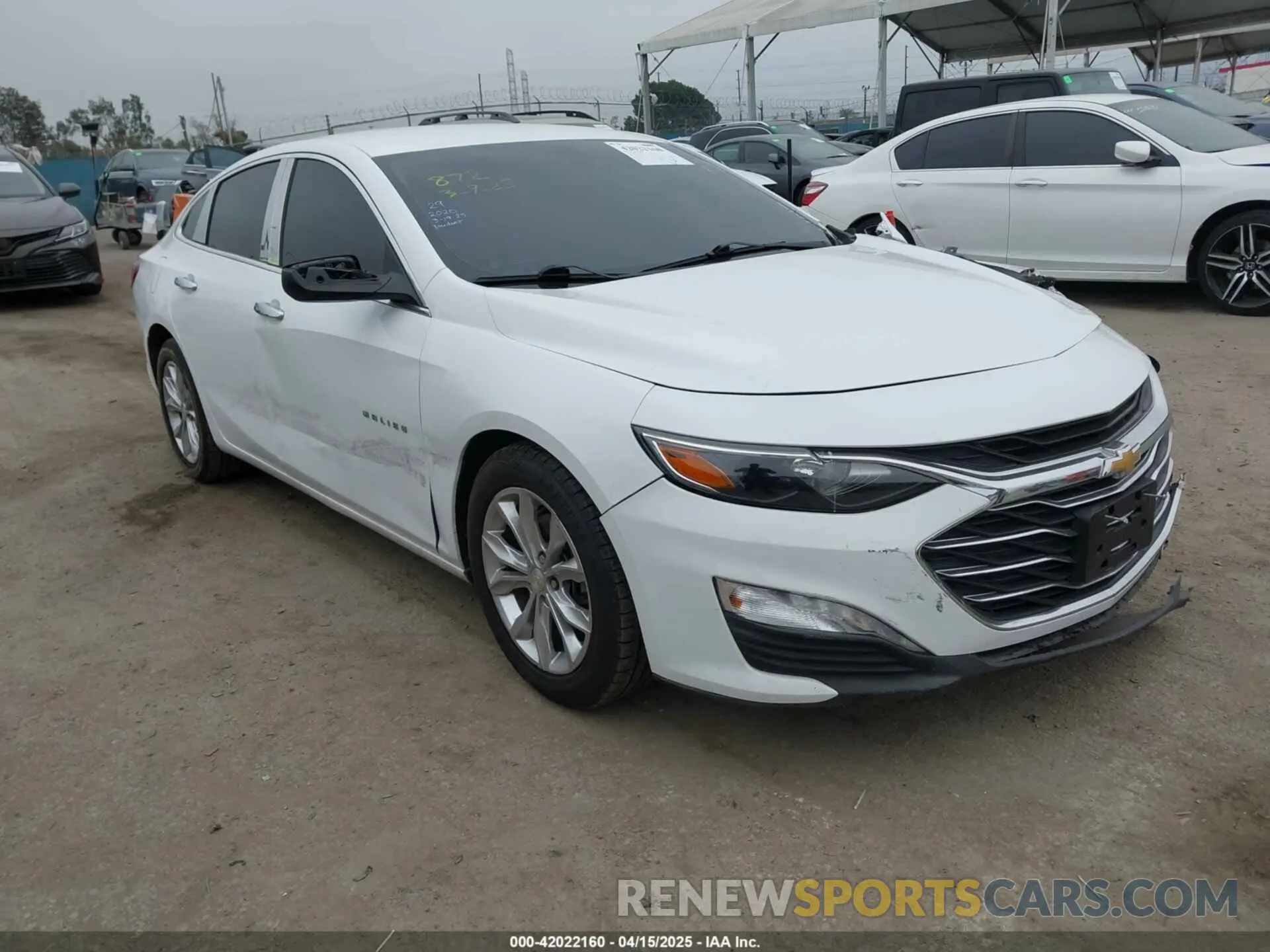 1 fotografías del automóvil dañado 1G1ZD5ST5LF042786 CHEVROLET MALIBU 2020