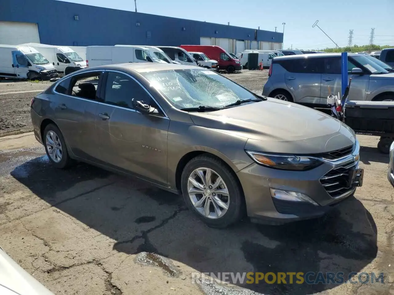 4 fotografías del automóvil dañado 1G1ZD5ST5LF053982 CHEVROLET MALIBU 2020