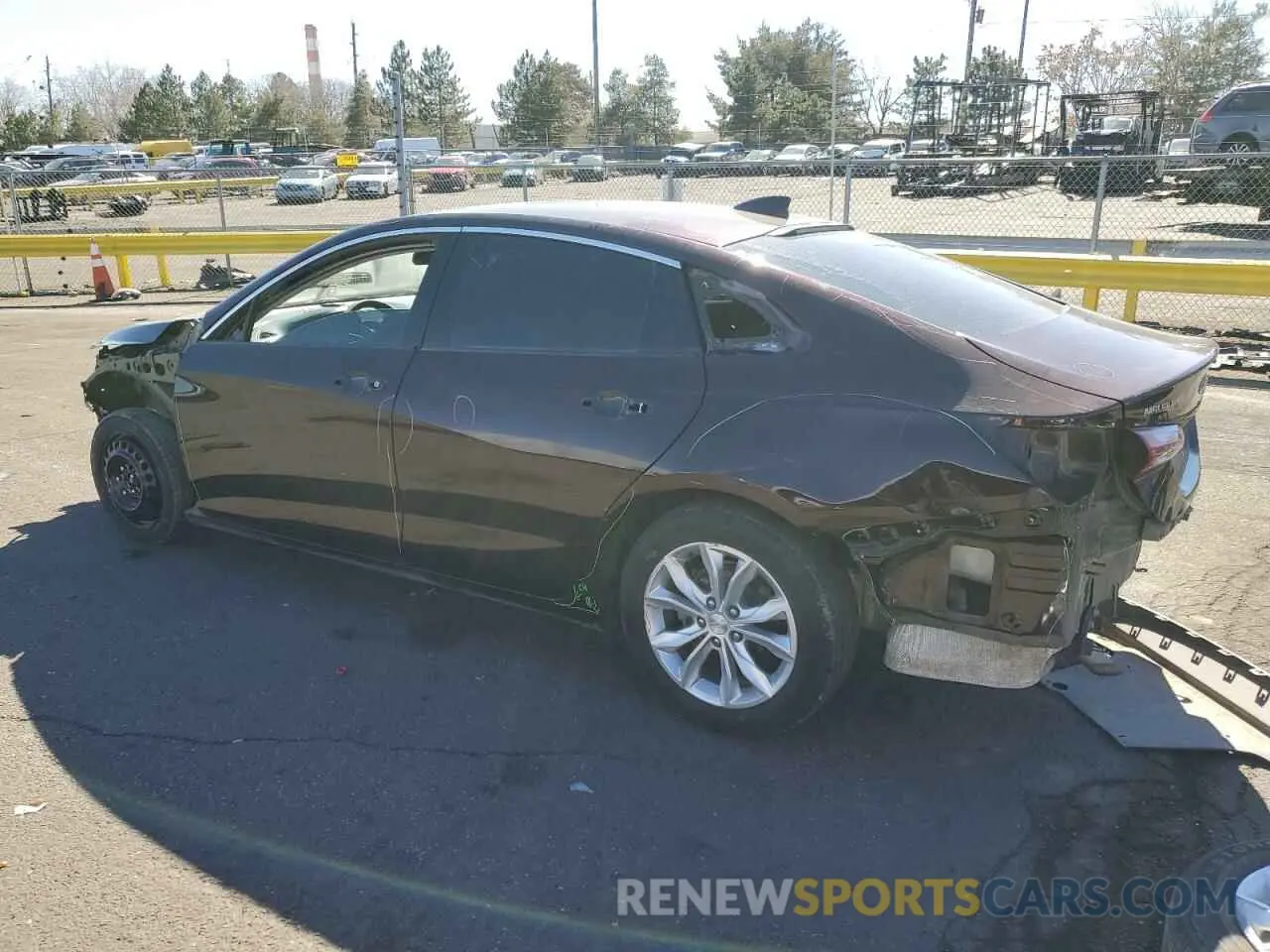 2 fotografías del automóvil dañado 1G1ZD5ST5LF073259 CHEVROLET MALIBU 2020