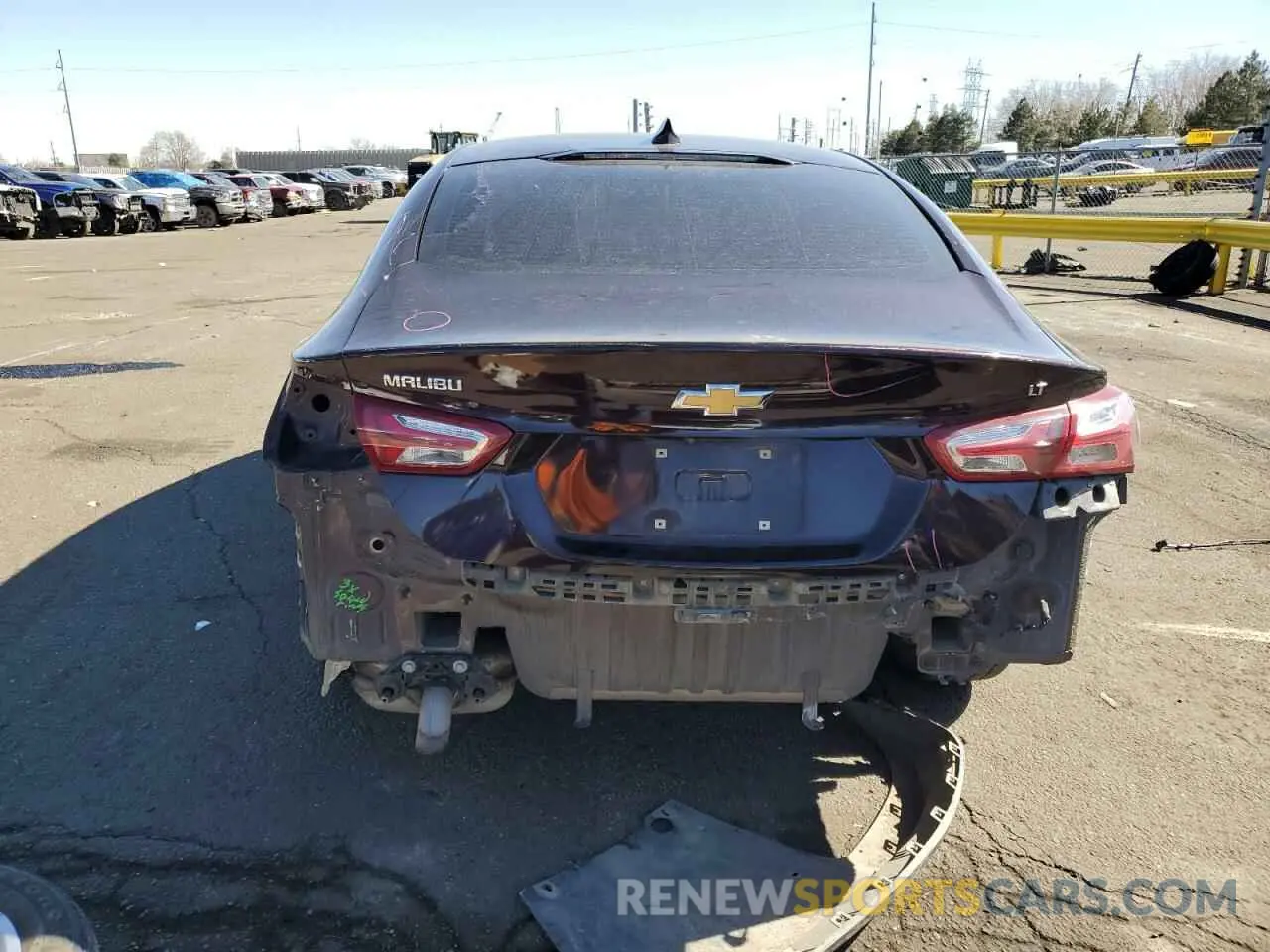 6 fotografías del automóvil dañado 1G1ZD5ST5LF073259 CHEVROLET MALIBU 2020