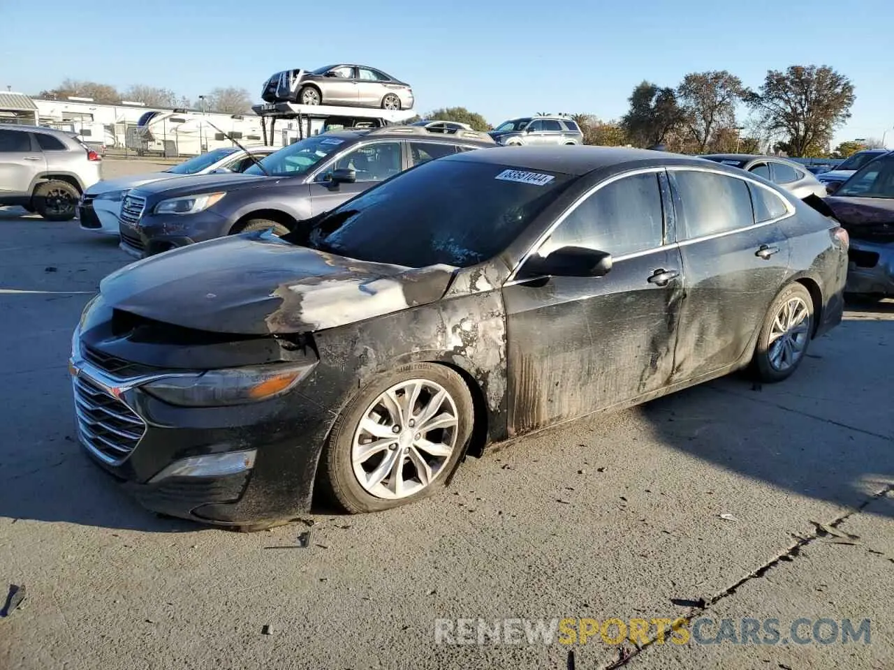 1 fotografías del automóvil dañado 1G1ZD5ST5LF096881 CHEVROLET MALIBU 2020