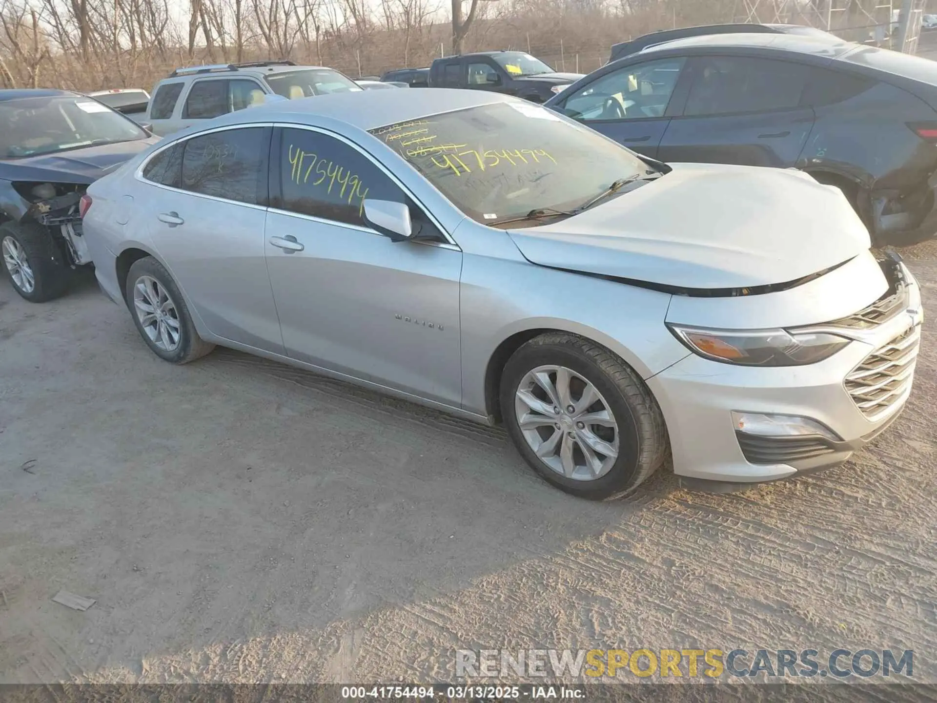 1 fotografías del automóvil dañado 1G1ZD5ST5LF108317 CHEVROLET MALIBU 2020