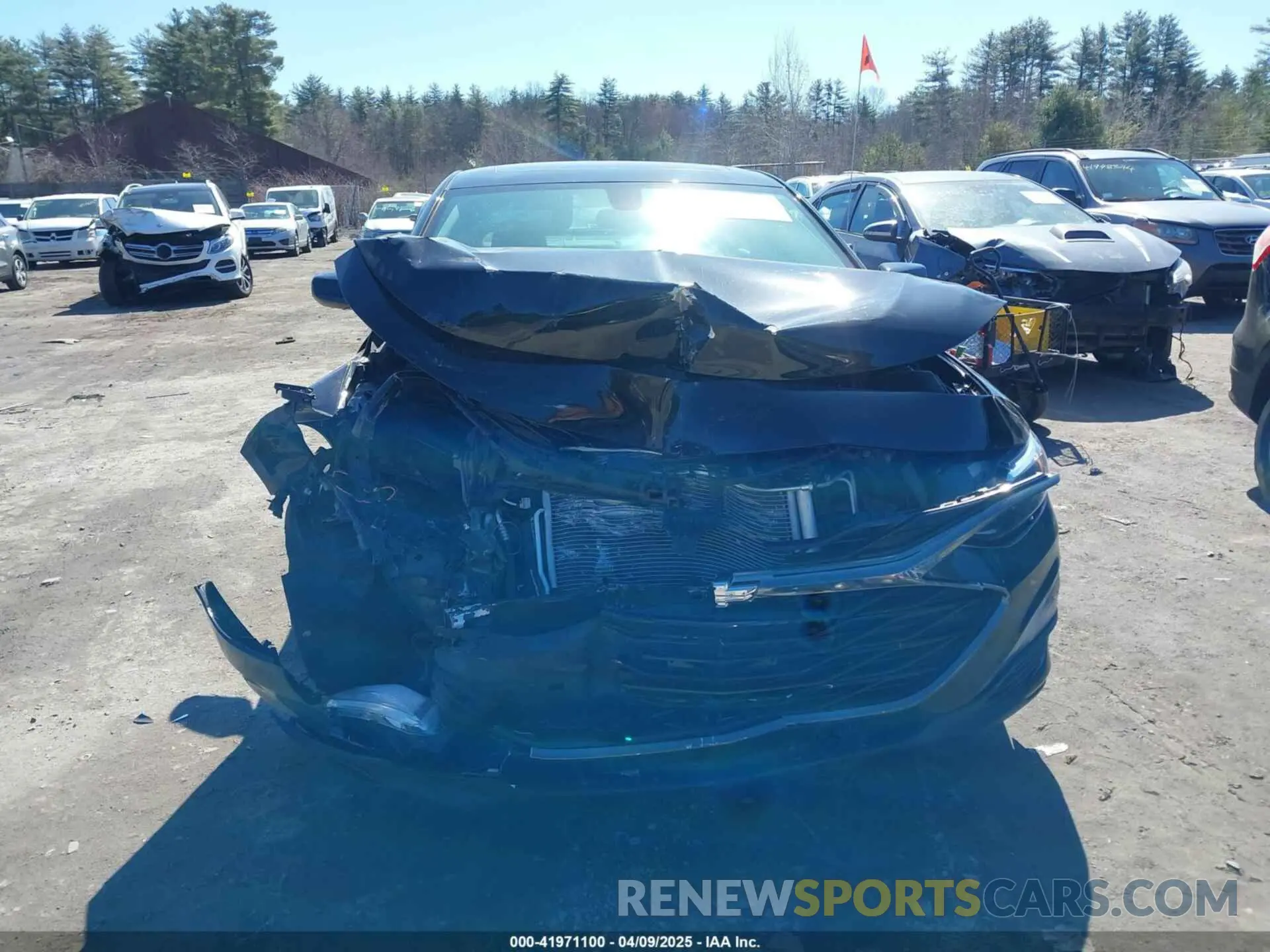 11 fotografías del automóvil dañado 1G1ZD5ST5LF151765 CHEVROLET MALIBU 2020