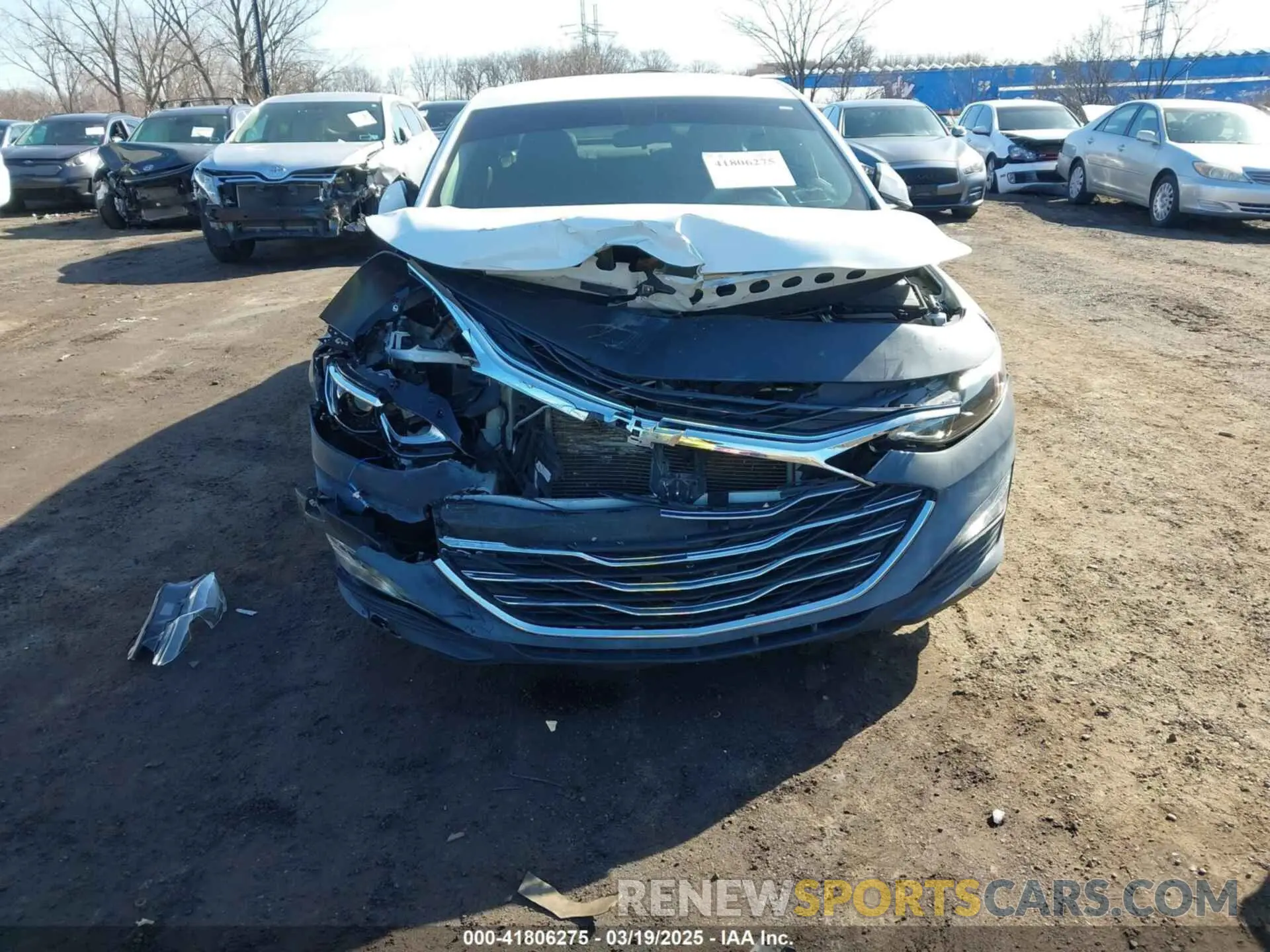 12 fotografías del automóvil dañado 1G1ZD5ST6LF026466 CHEVROLET MALIBU 2020