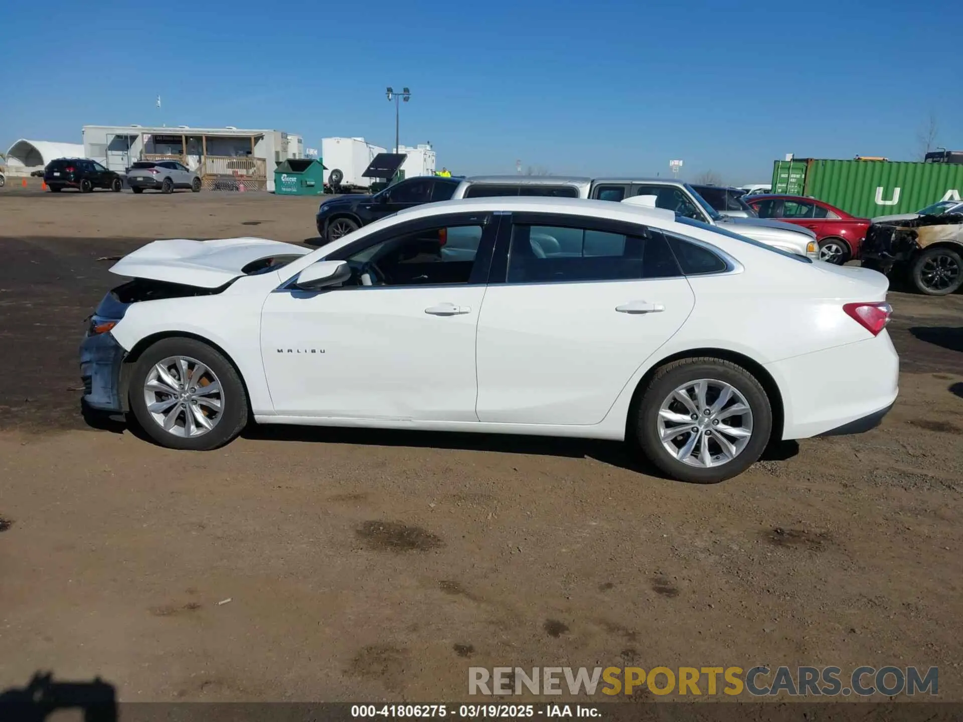 14 fotografías del automóvil dañado 1G1ZD5ST6LF026466 CHEVROLET MALIBU 2020