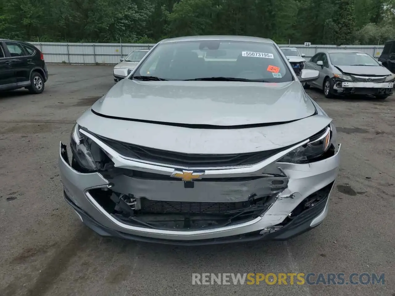 5 fotografías del automóvil dañado 1G1ZD5ST6LF057278 CHEVROLET MALIBU 2020