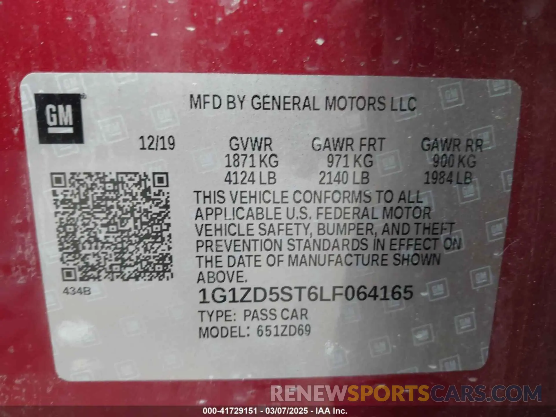 9 fotografías del automóvil dañado 1G1ZD5ST6LF064165 CHEVROLET MALIBU 2020