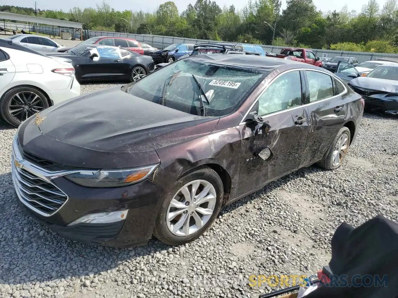 1 fotografías del automóvil dañado 1G1ZD5ST6LF072895 CHEVROLET MALIBU 2020