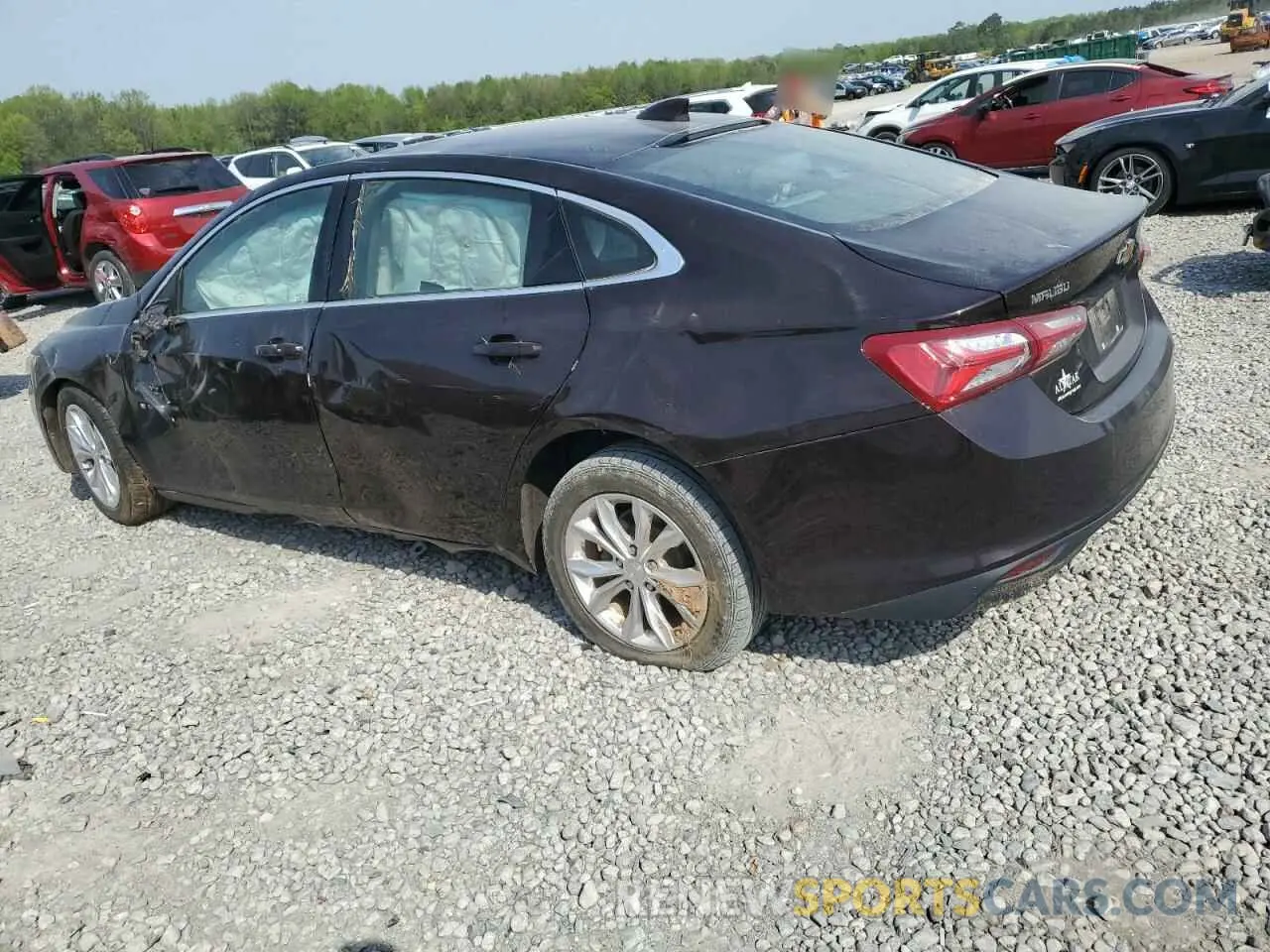 2 fotografías del automóvil dañado 1G1ZD5ST6LF072895 CHEVROLET MALIBU 2020