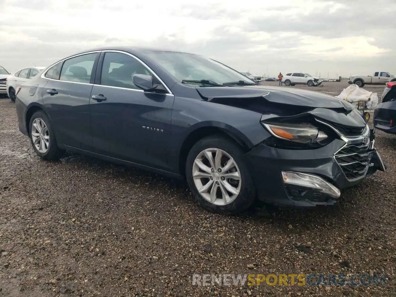 4 fotografías del automóvil dañado 1G1ZD5ST6LF095464 CHEVROLET MALIBU 2020
