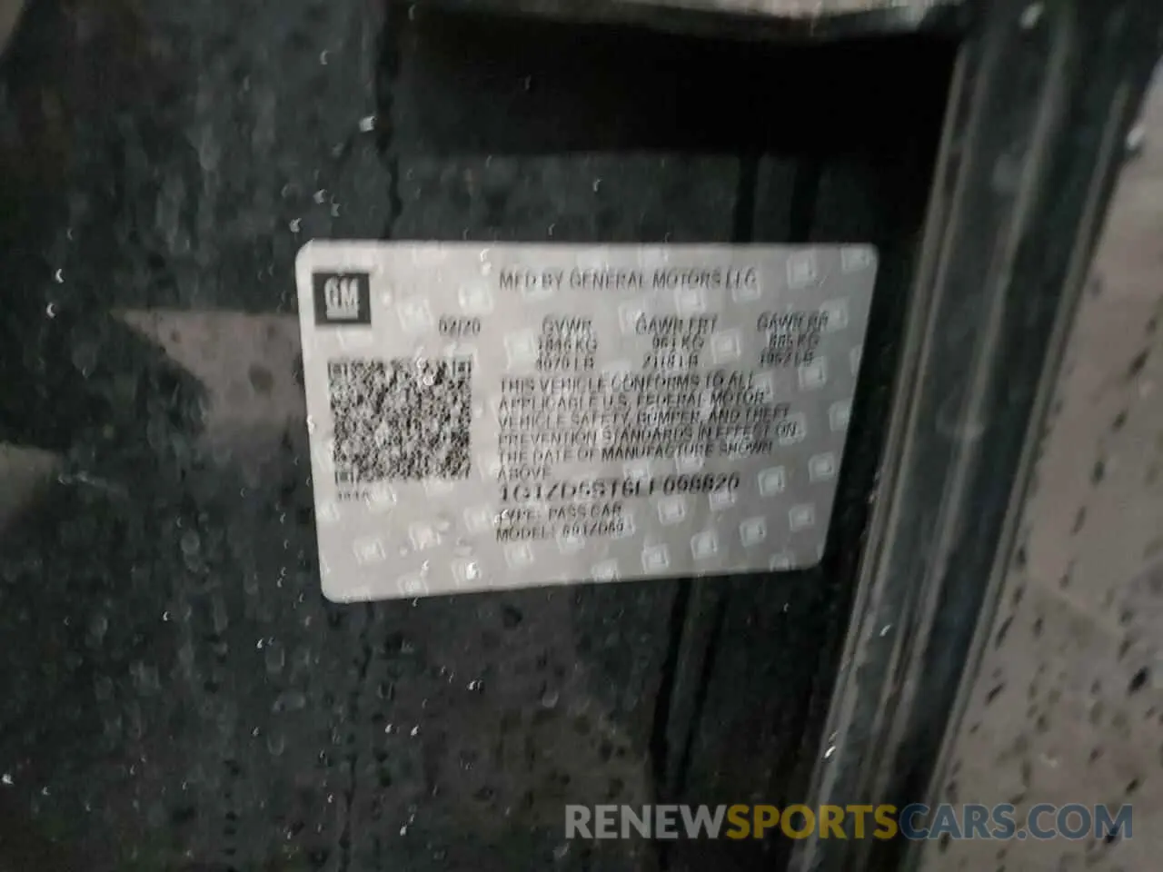 12 fotografías del automóvil dañado 1G1ZD5ST6LF098820 CHEVROLET MALIBU 2020