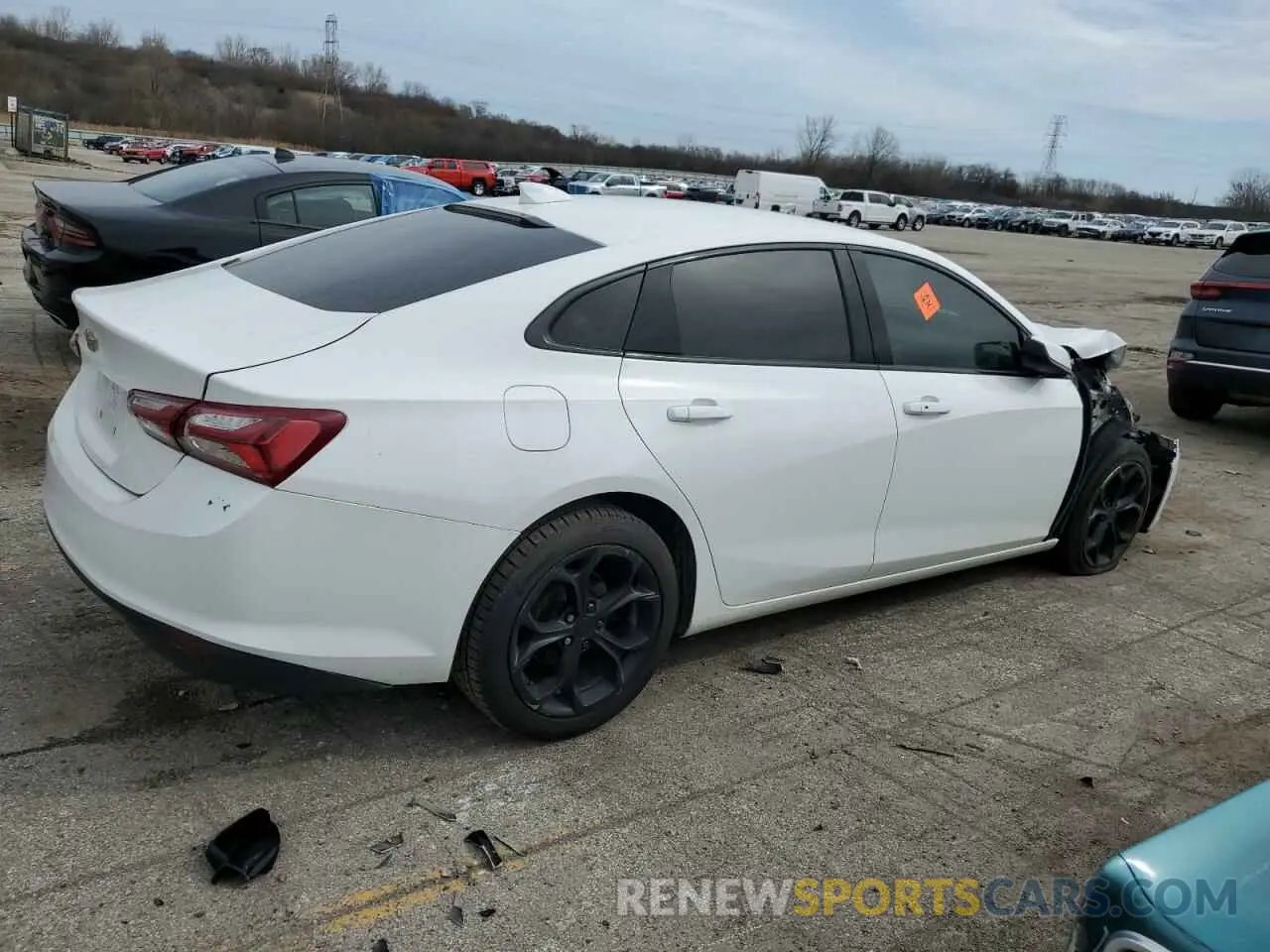 3 fotografías del automóvil dañado 1G1ZD5ST6LF109217 CHEVROLET MALIBU 2020
