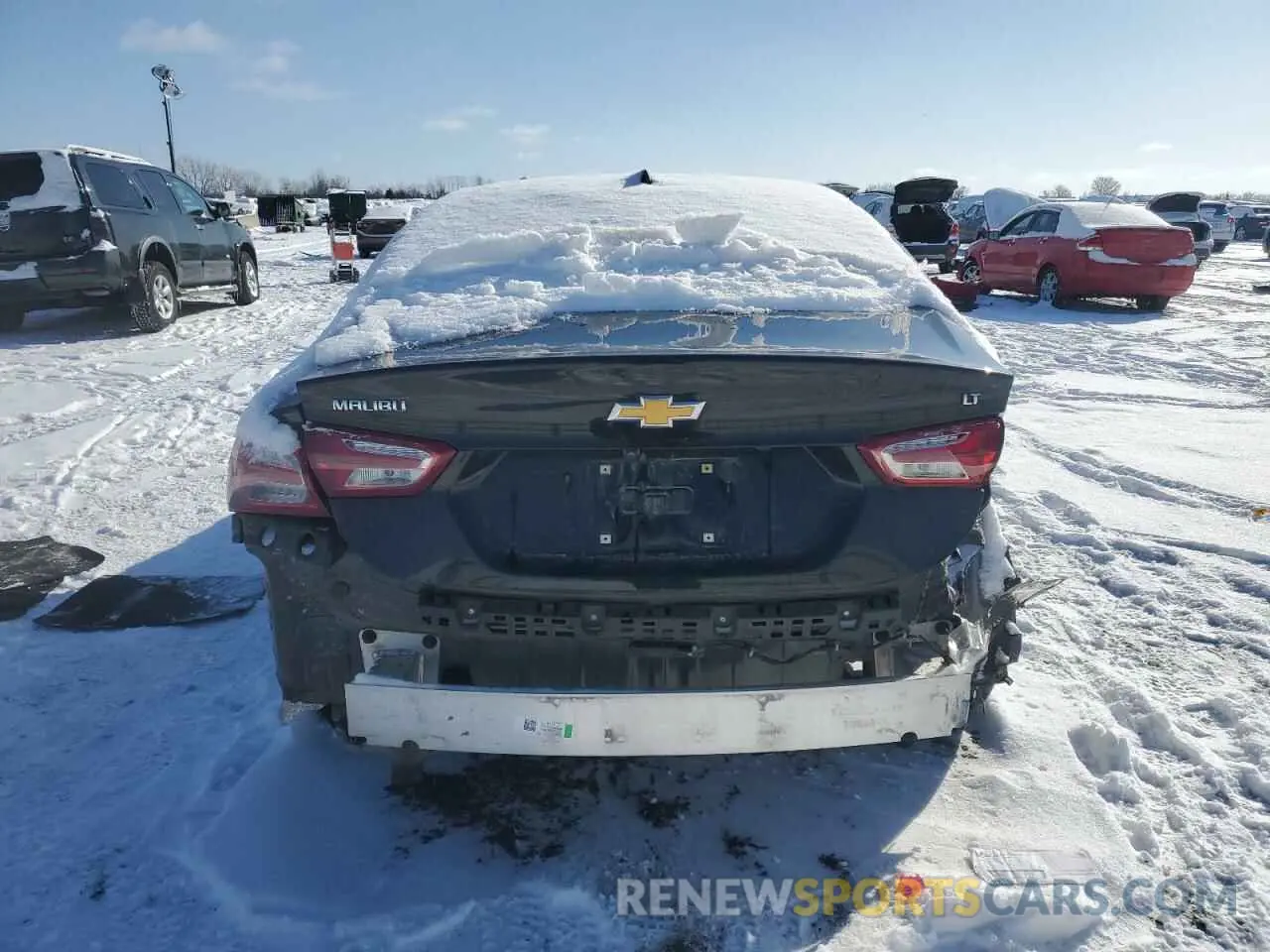 6 fotografías del automóvil dañado 1G1ZD5ST6LF112344 CHEVROLET MALIBU 2020