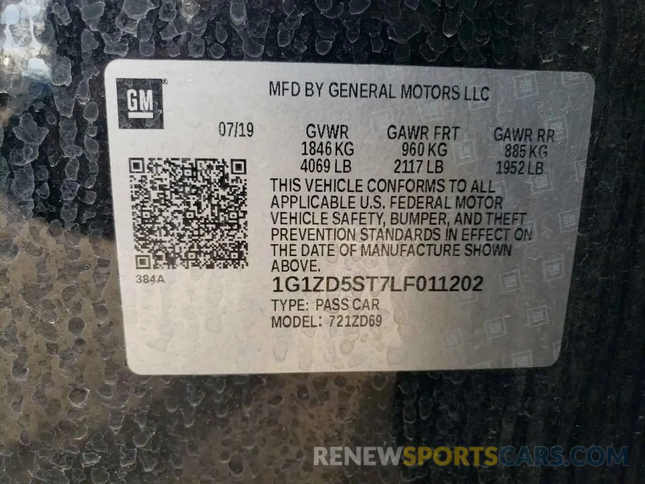 12 fotografías del automóvil dañado 1G1ZD5ST7LF011202 CHEVROLET MALIBU 2020