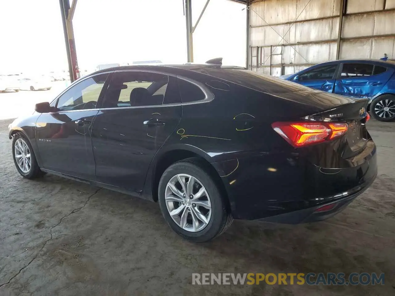 2 fotografías del automóvil dañado 1G1ZD5ST7LF017310 CHEVROLET MALIBU 2020