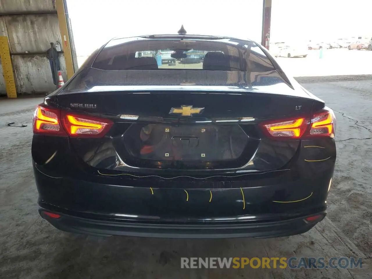 6 fotografías del automóvil dañado 1G1ZD5ST7LF017310 CHEVROLET MALIBU 2020