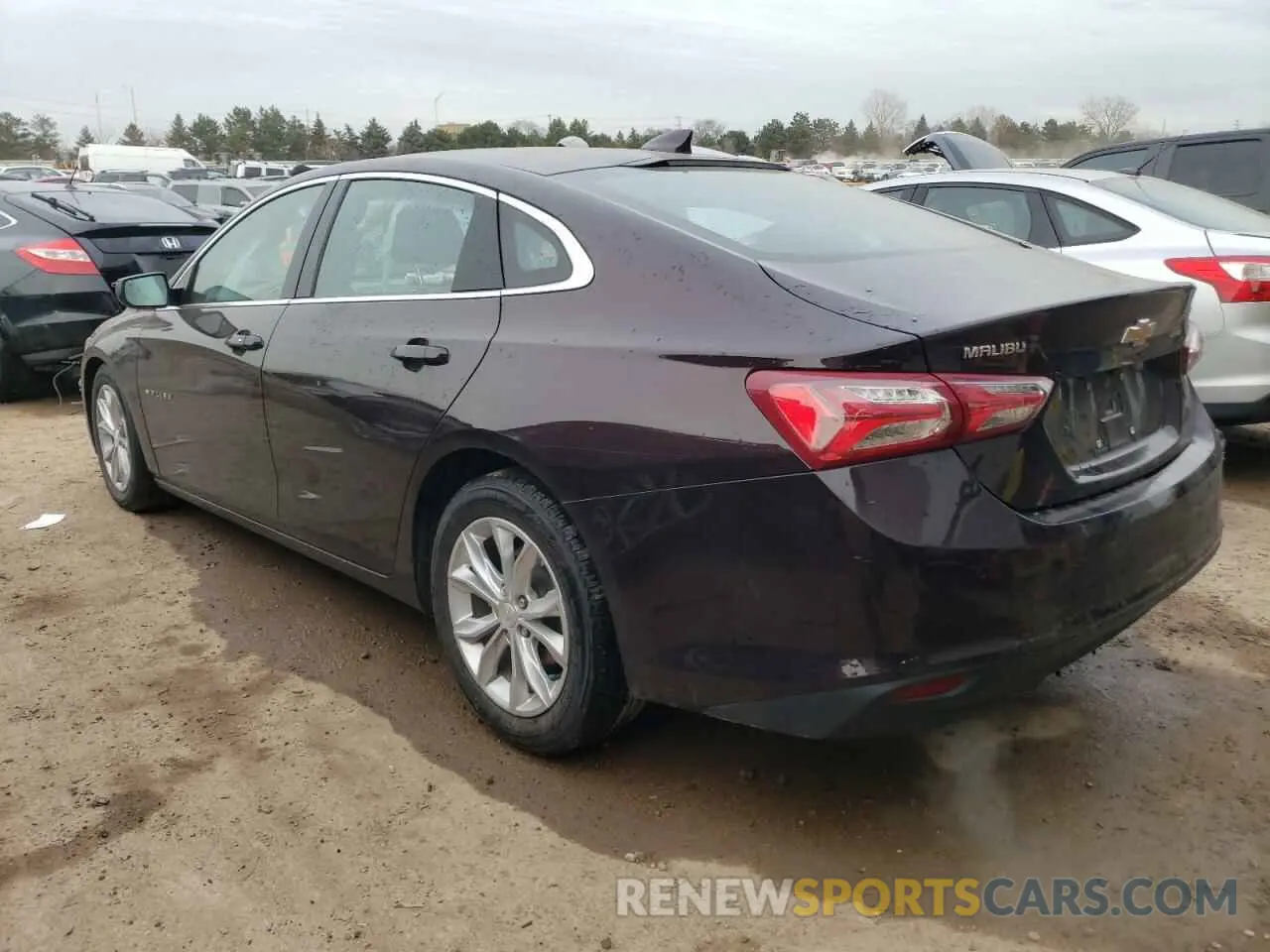 2 fotografías del automóvil dañado 1G1ZD5ST7LF018974 CHEVROLET MALIBU 2020