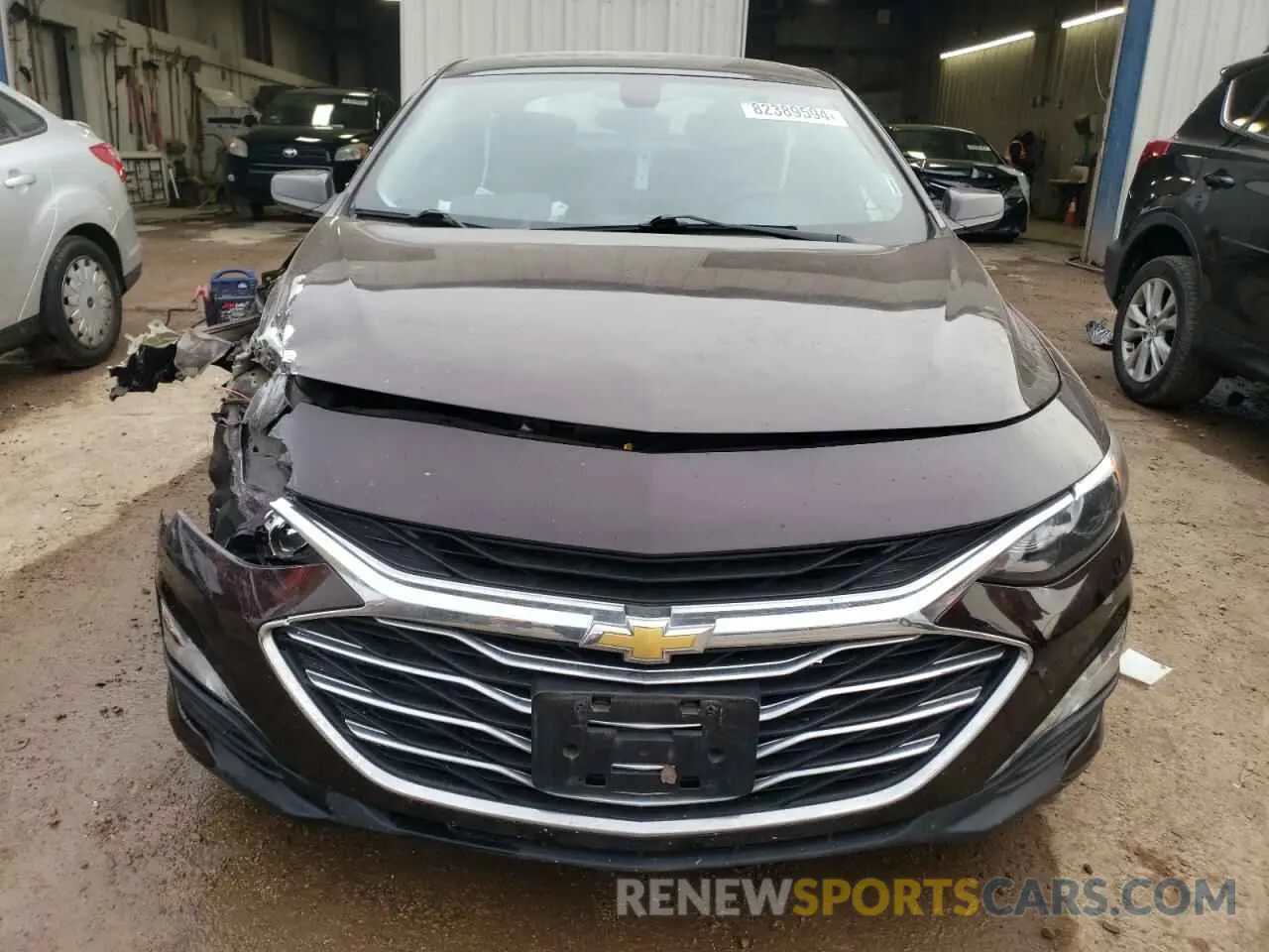 5 fotografías del automóvil dañado 1G1ZD5ST7LF018974 CHEVROLET MALIBU 2020