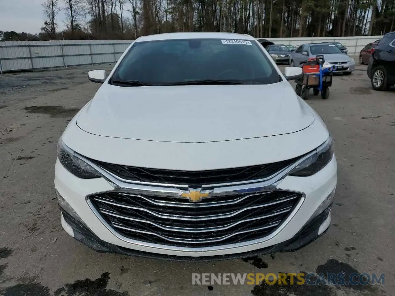 5 fotografías del automóvil dañado 1G1ZD5ST7LF045785 CHEVROLET MALIBU 2020