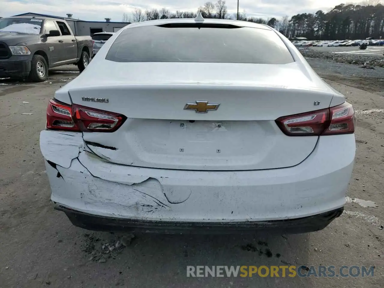 6 fotografías del automóvil dañado 1G1ZD5ST7LF045785 CHEVROLET MALIBU 2020