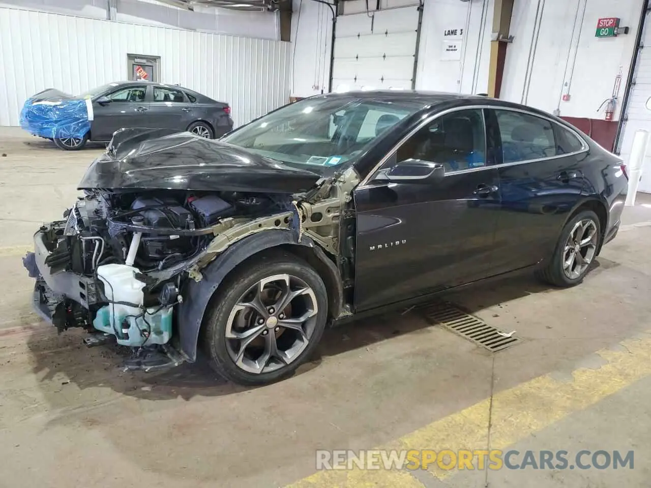 1 fotografías del automóvil dañado 1G1ZD5ST7LF080035 CHEVROLET MALIBU 2020
