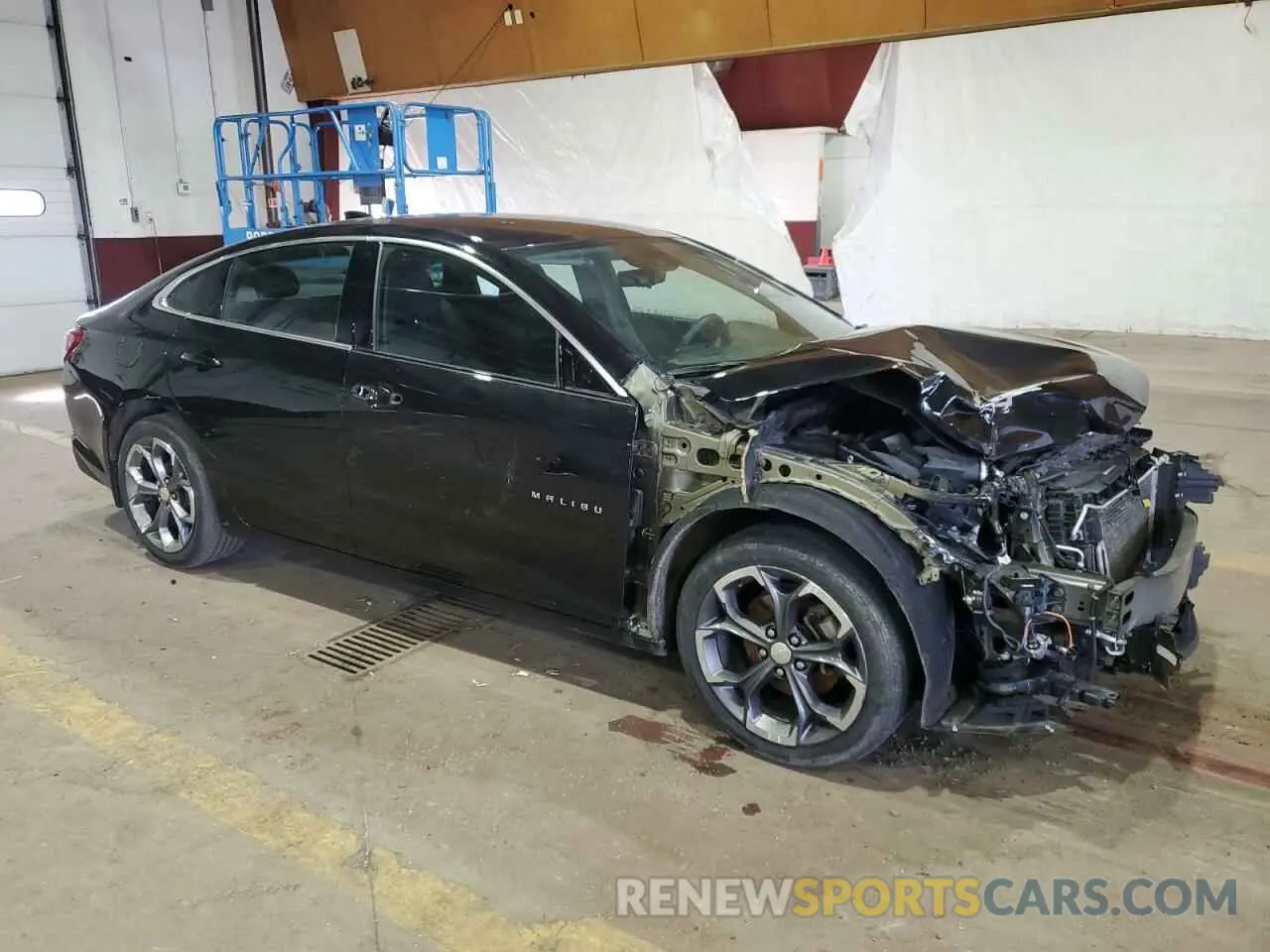 4 fotografías del automóvil dañado 1G1ZD5ST7LF080035 CHEVROLET MALIBU 2020