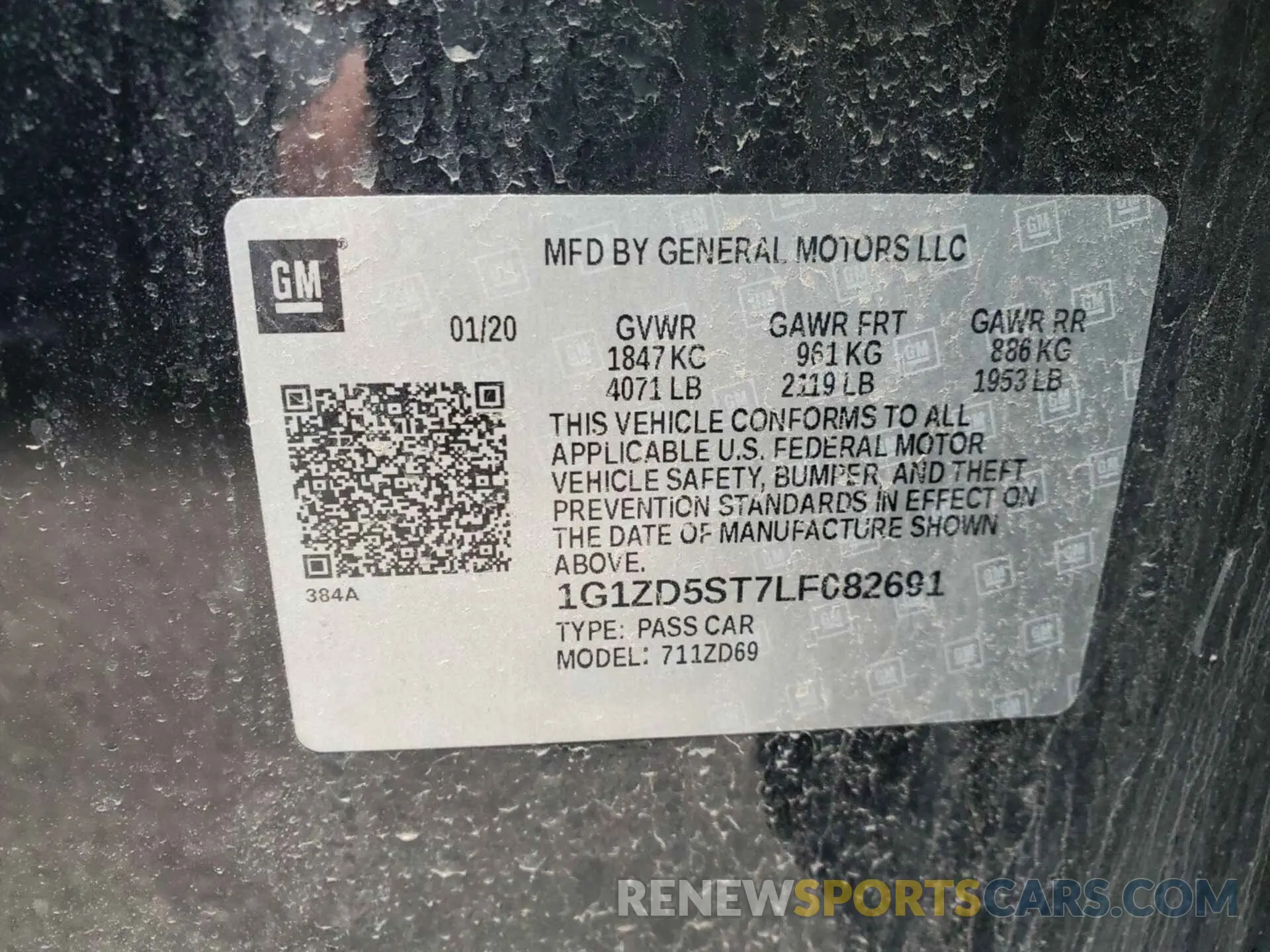 13 fotografías del automóvil dañado 1G1ZD5ST7LF082691 CHEVROLET MALIBU 2020
