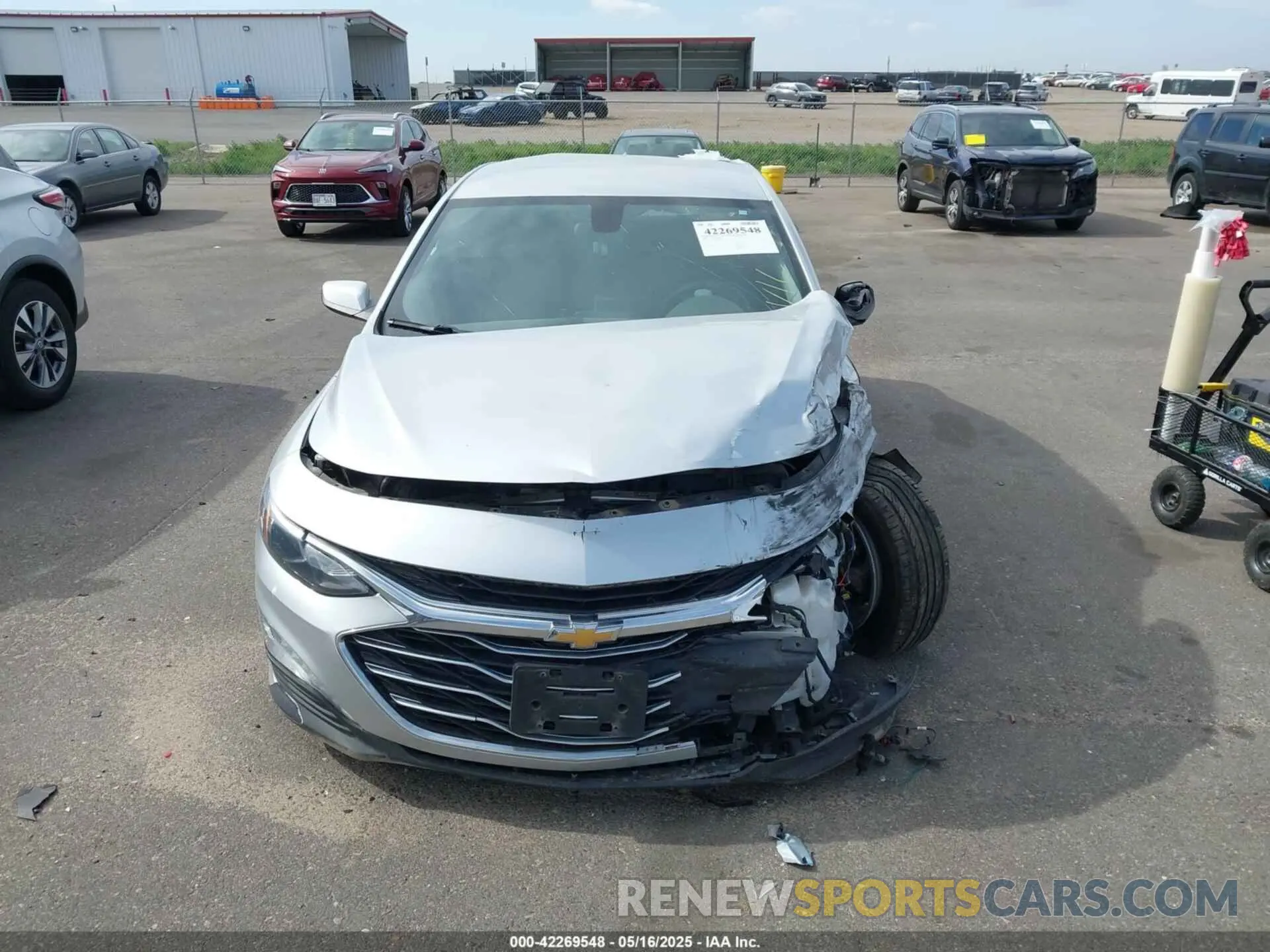 13 fotografías del automóvil dañado 1G1ZD5ST7LF089009 CHEVROLET MALIBU 2020