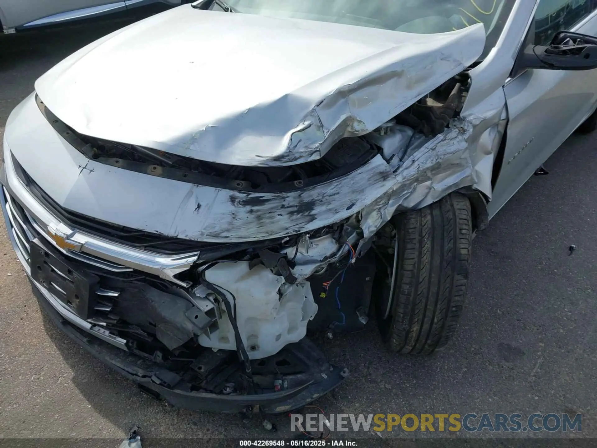 6 fotografías del automóvil dañado 1G1ZD5ST7LF089009 CHEVROLET MALIBU 2020