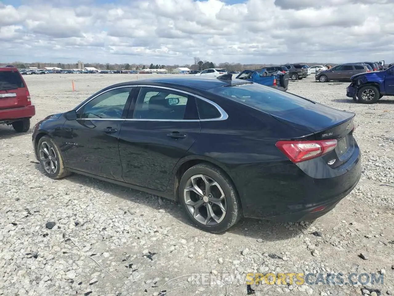 2 fotografías del automóvil dañado 1G1ZD5ST7LF099782 CHEVROLET MALIBU 2020