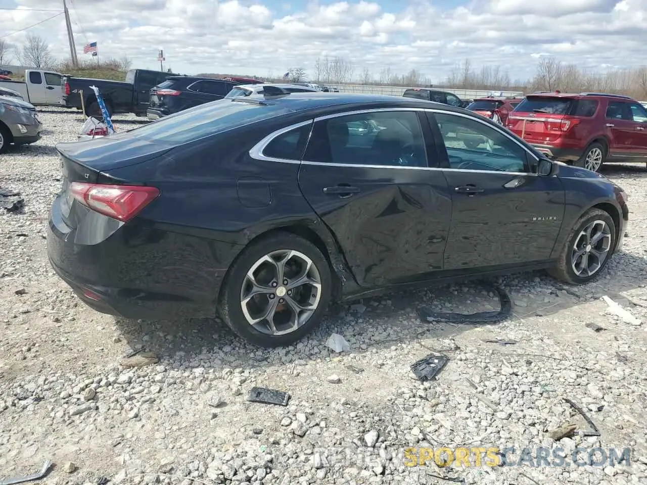 3 fotografías del automóvil dañado 1G1ZD5ST7LF099782 CHEVROLET MALIBU 2020