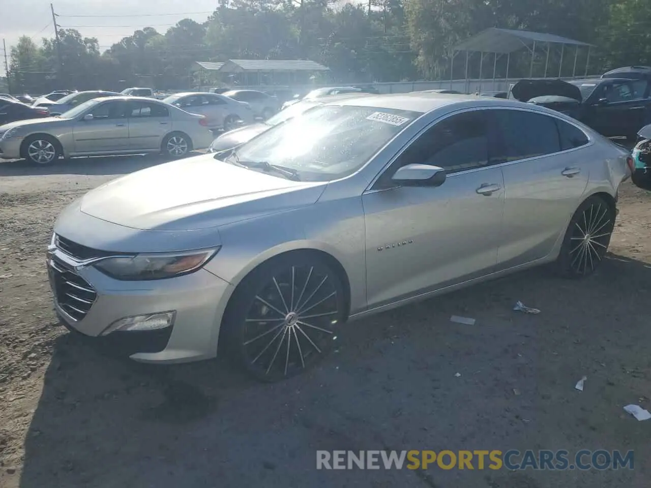 1 fotografías del automóvil dañado 1G1ZD5ST7LF117309 CHEVROLET MALIBU 2020