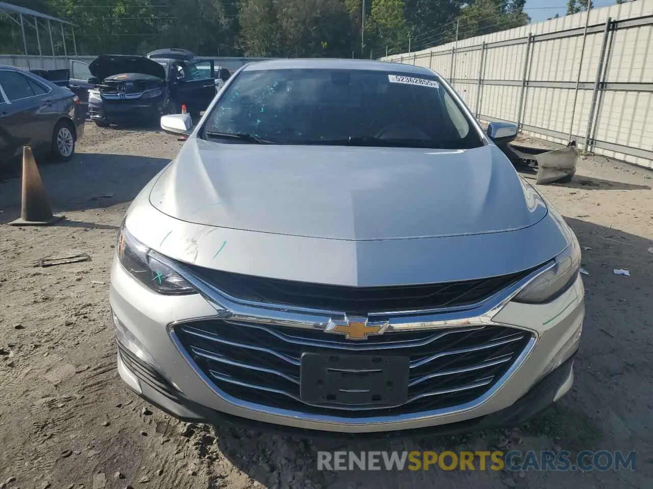 5 fotografías del automóvil dañado 1G1ZD5ST7LF117309 CHEVROLET MALIBU 2020