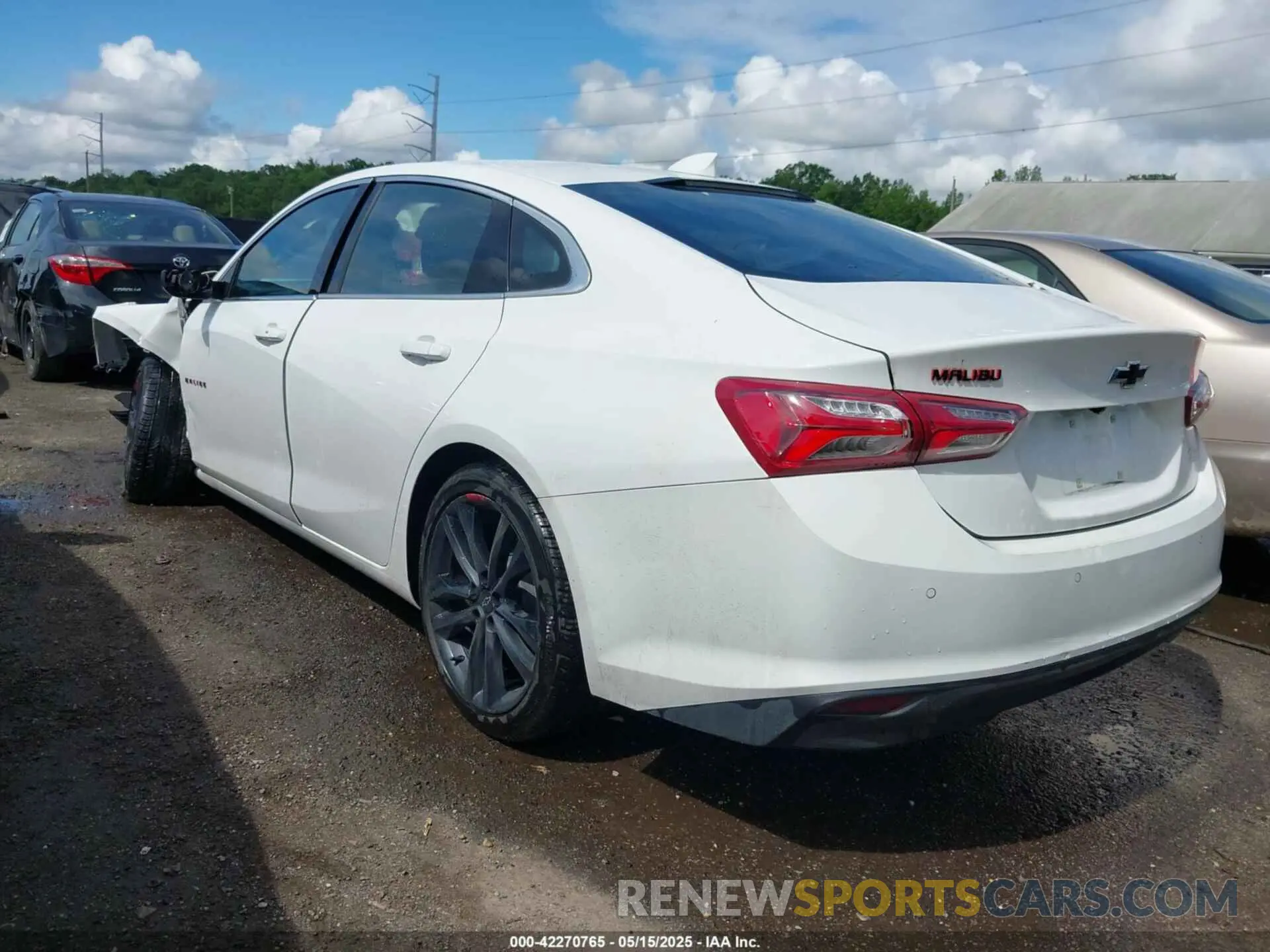 3 fotografías del automóvil dañado 1G1ZD5ST7LF154909 CHEVROLET MALIBU 2020