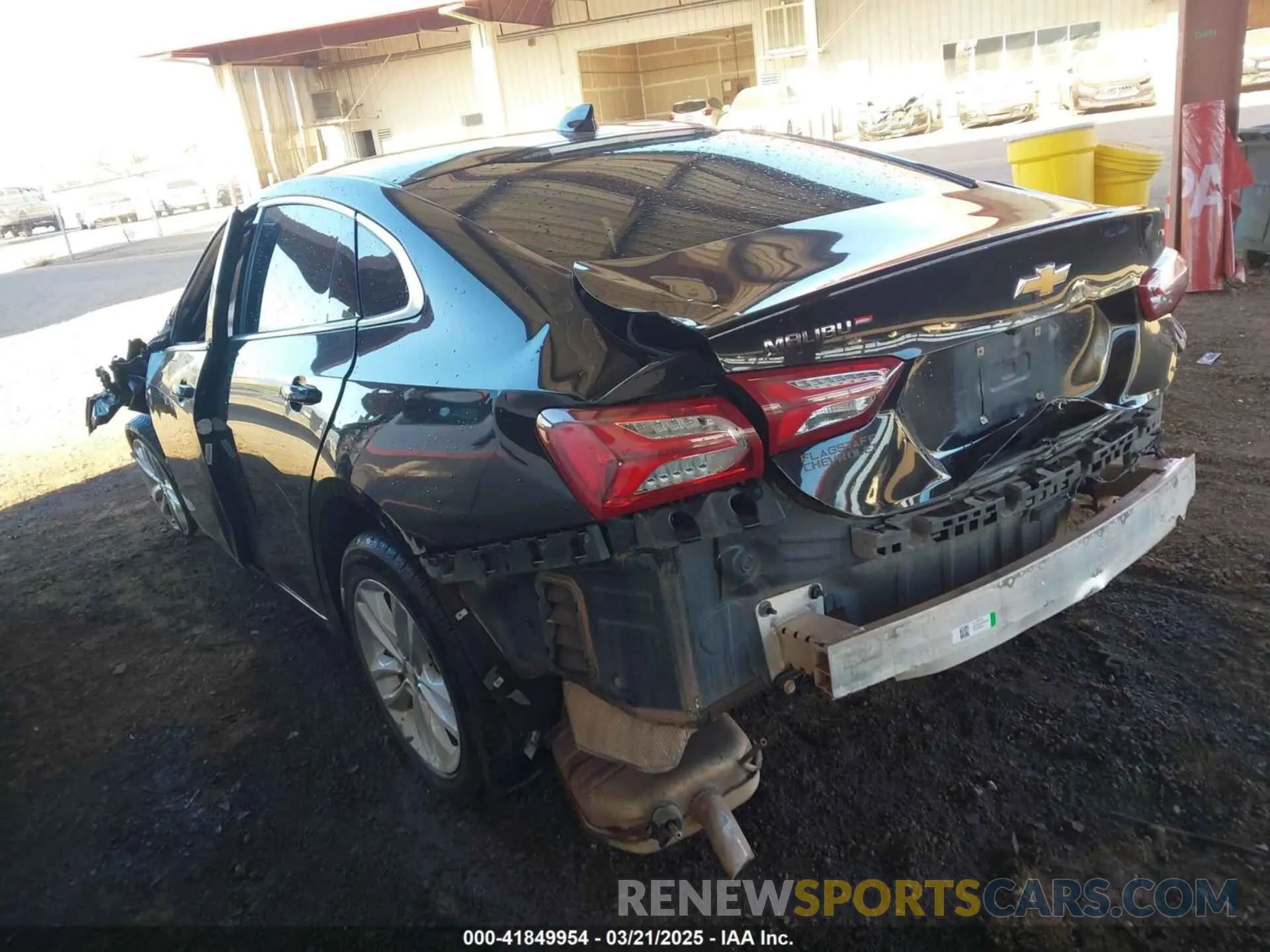 3 fotografías del automóvil dañado 1G1ZD5ST8LF018840 CHEVROLET MALIBU 2020